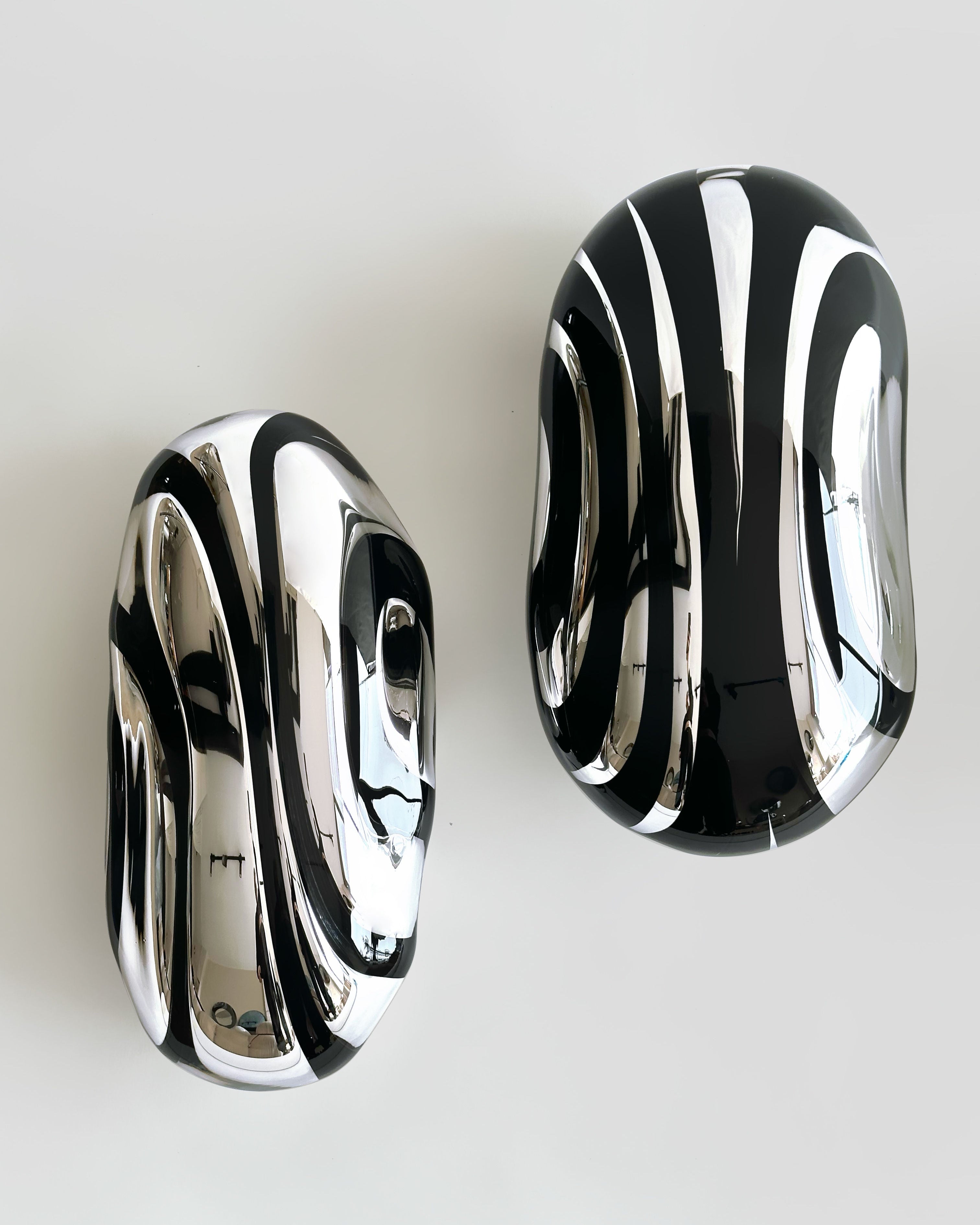 'Banded I' Mirror Sculpture