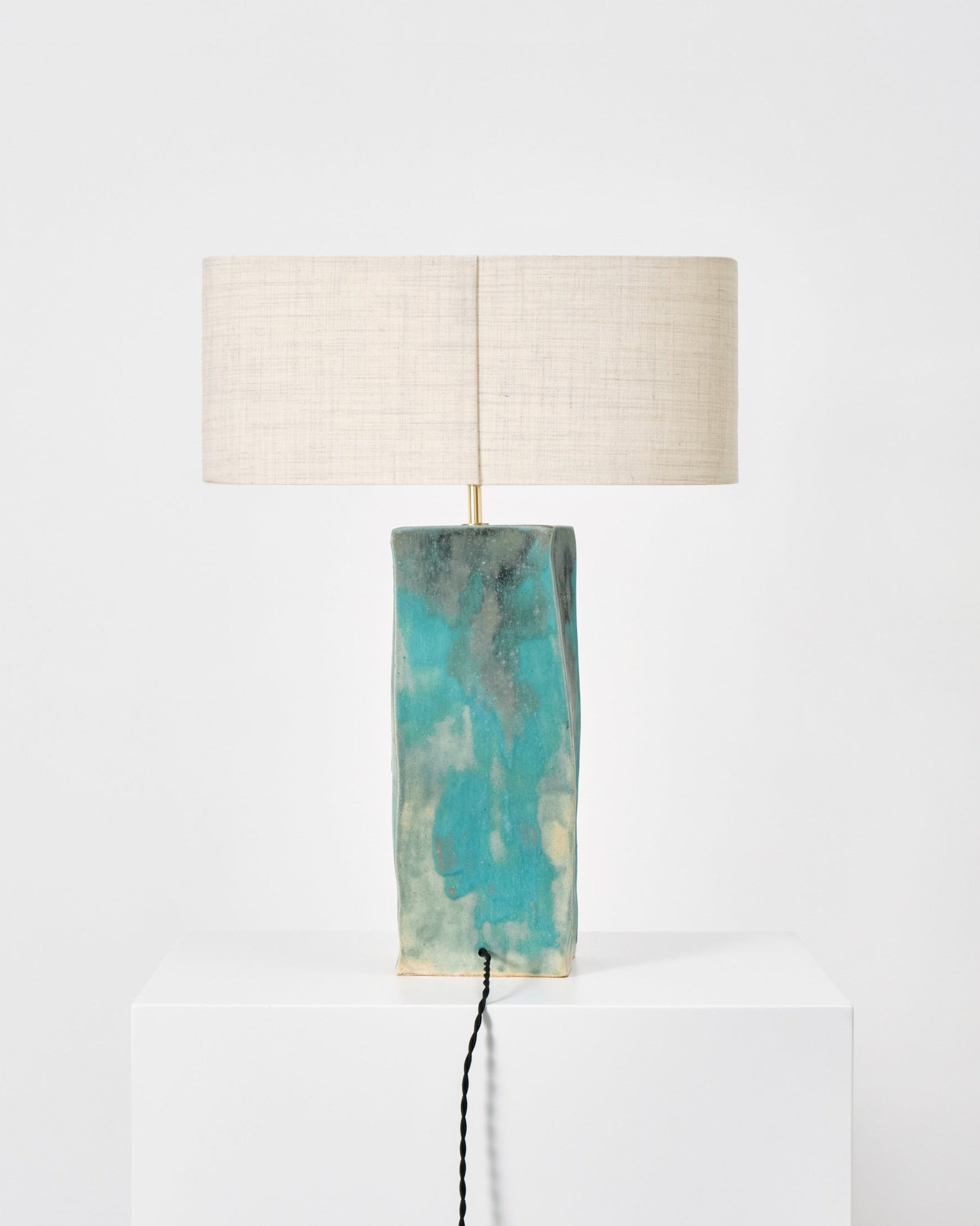Rectangular Ceramic Lamp