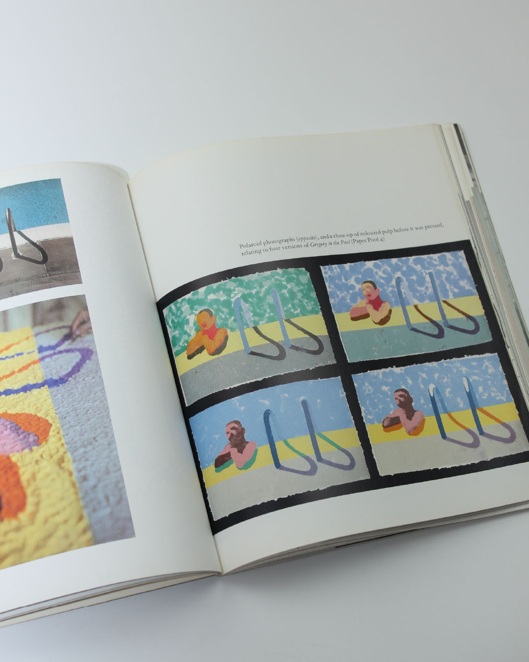 David Hockney : Livre Paper Pools