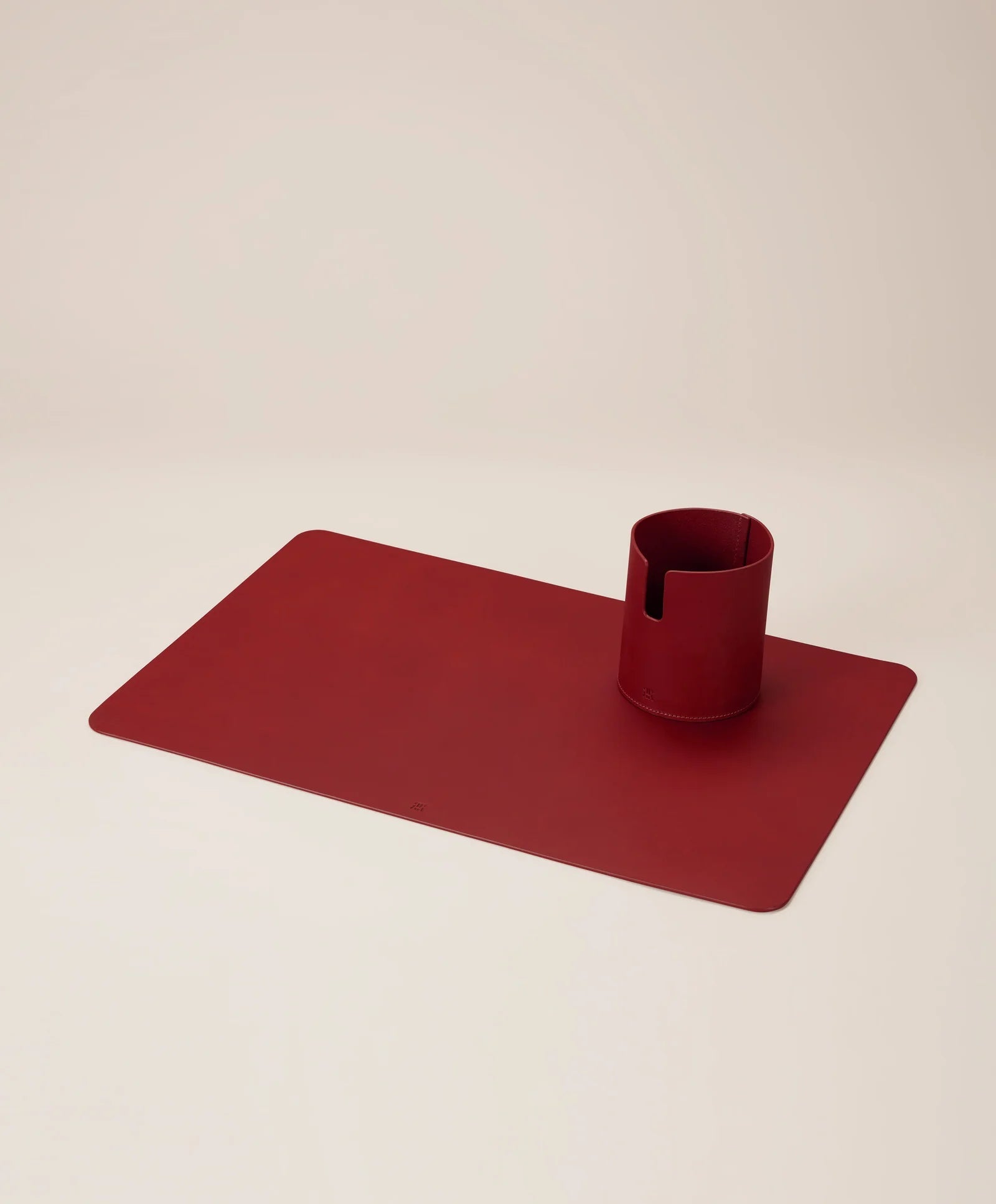 Ensemble Cadeau de Bureau en Cuir Deluxe