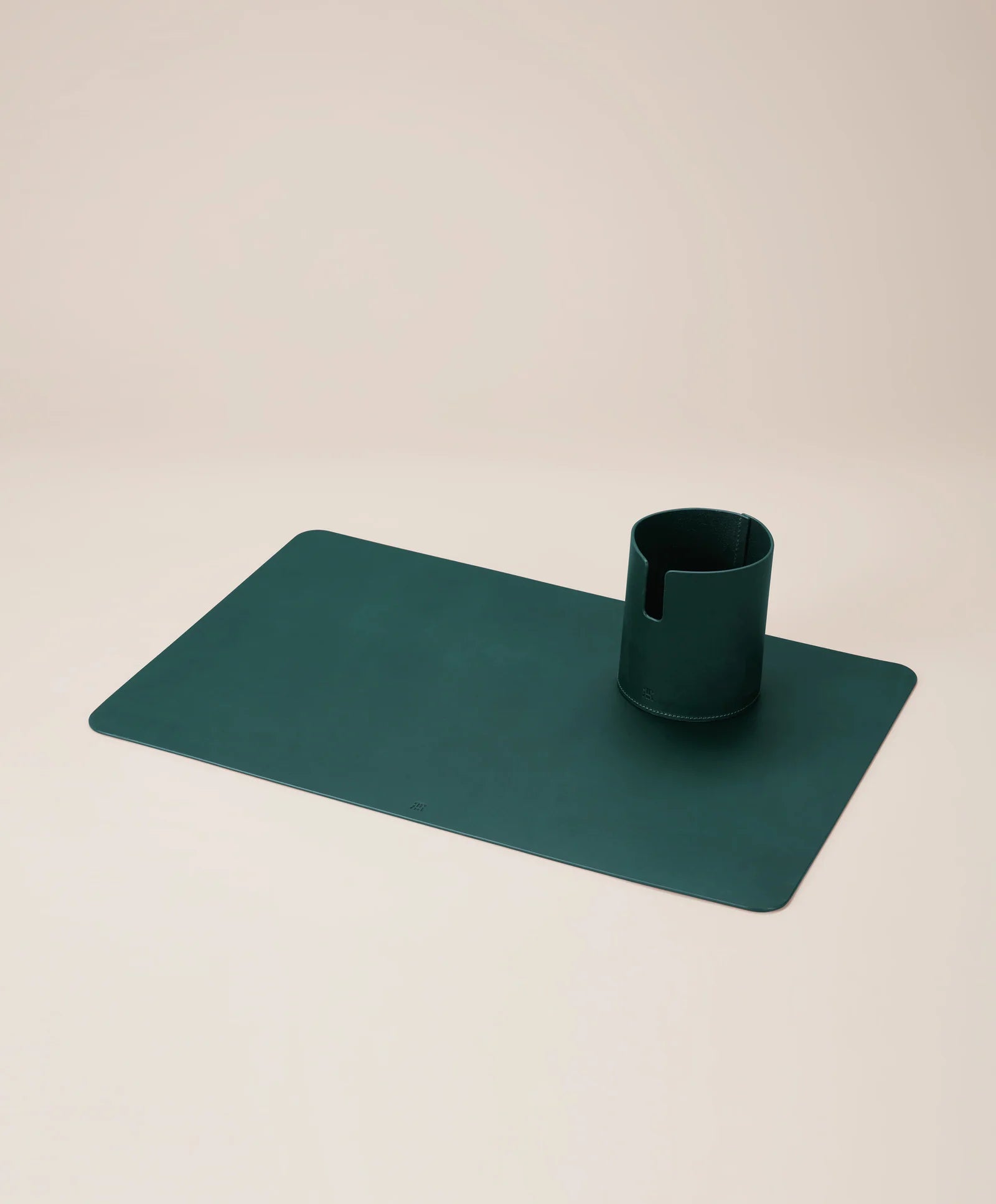 Ensemble Cadeau de Bureau en Cuir Deluxe