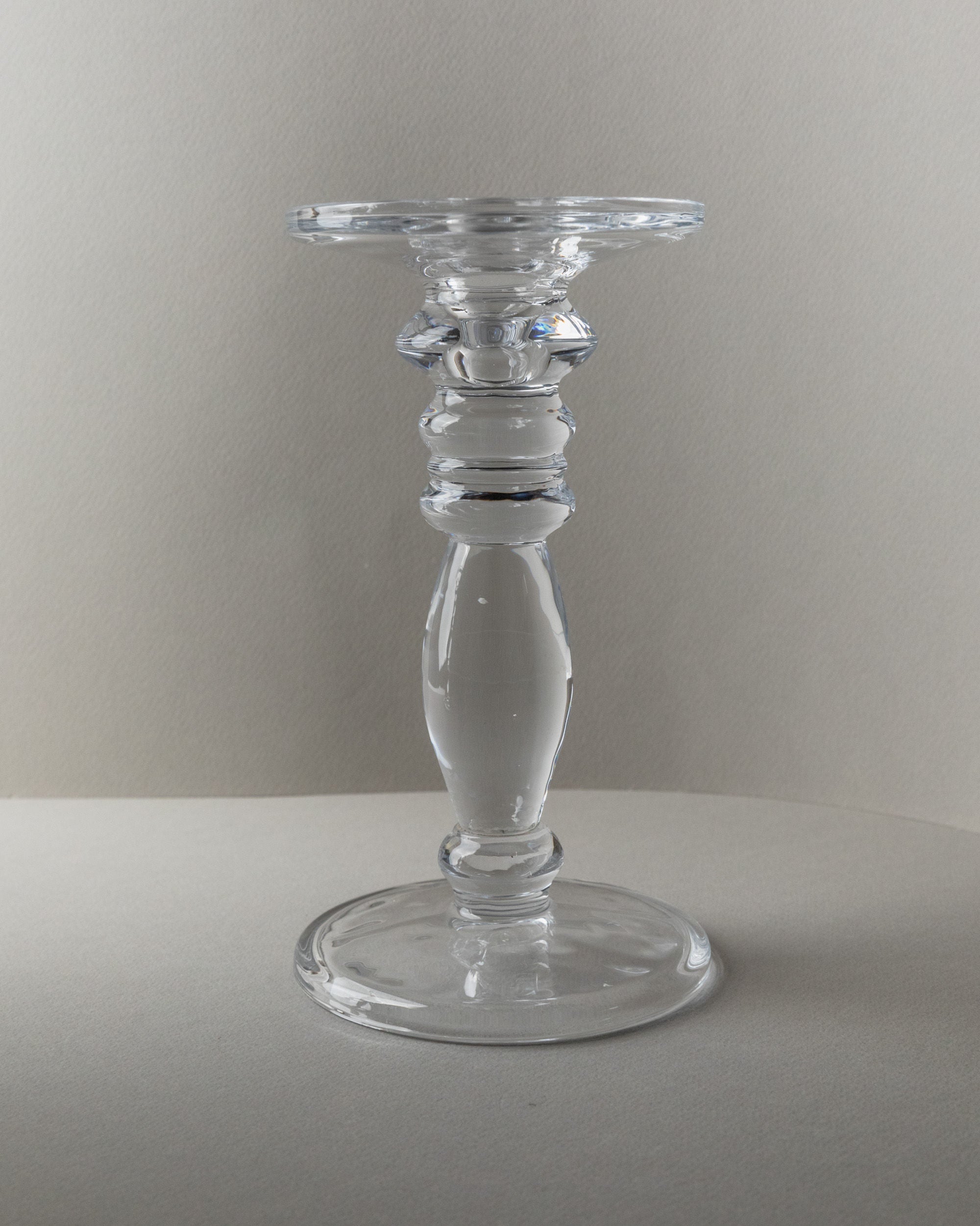 Bougeoirs en verre, Italie années 1990
