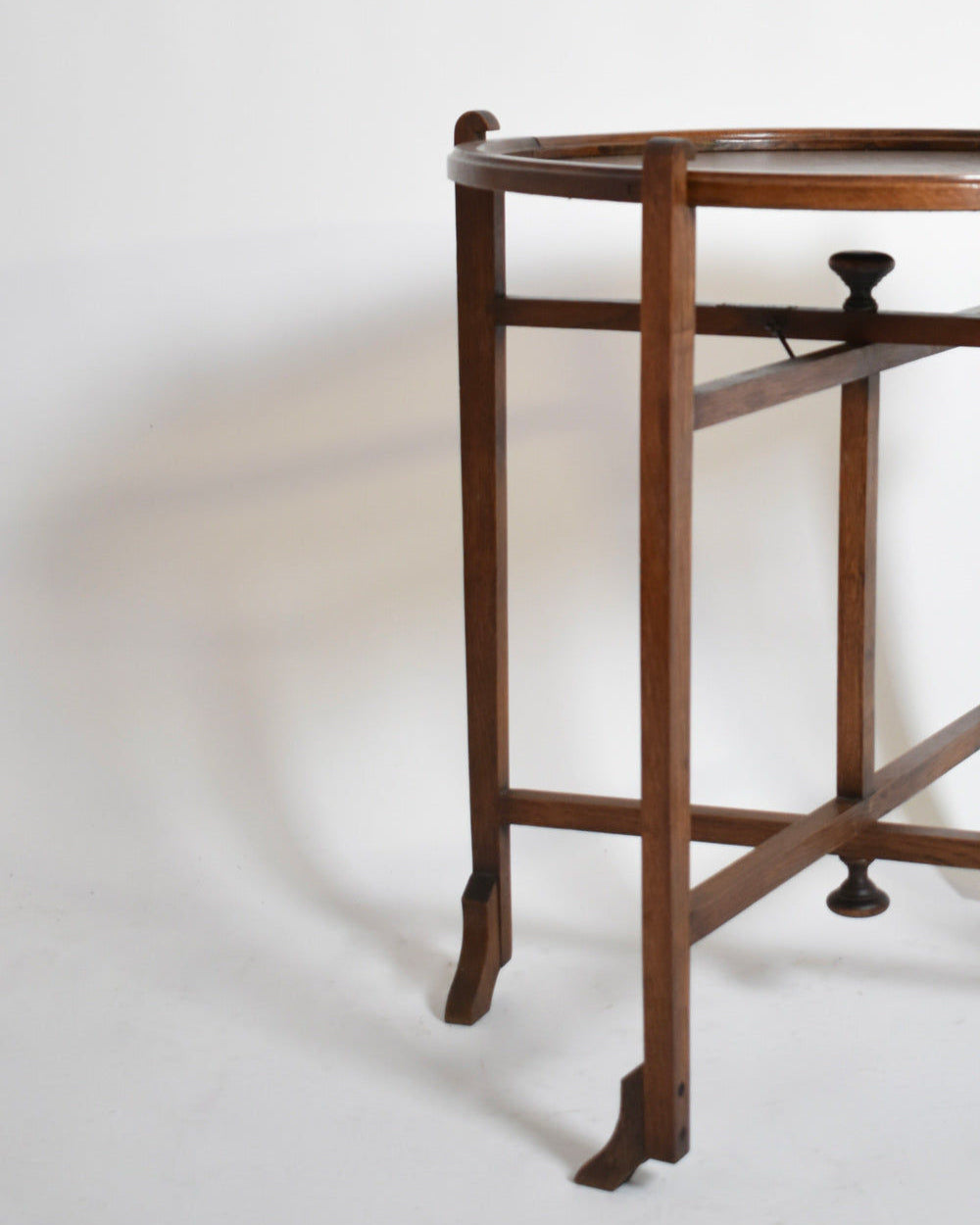 Oak Travel Game Table, 1910s.