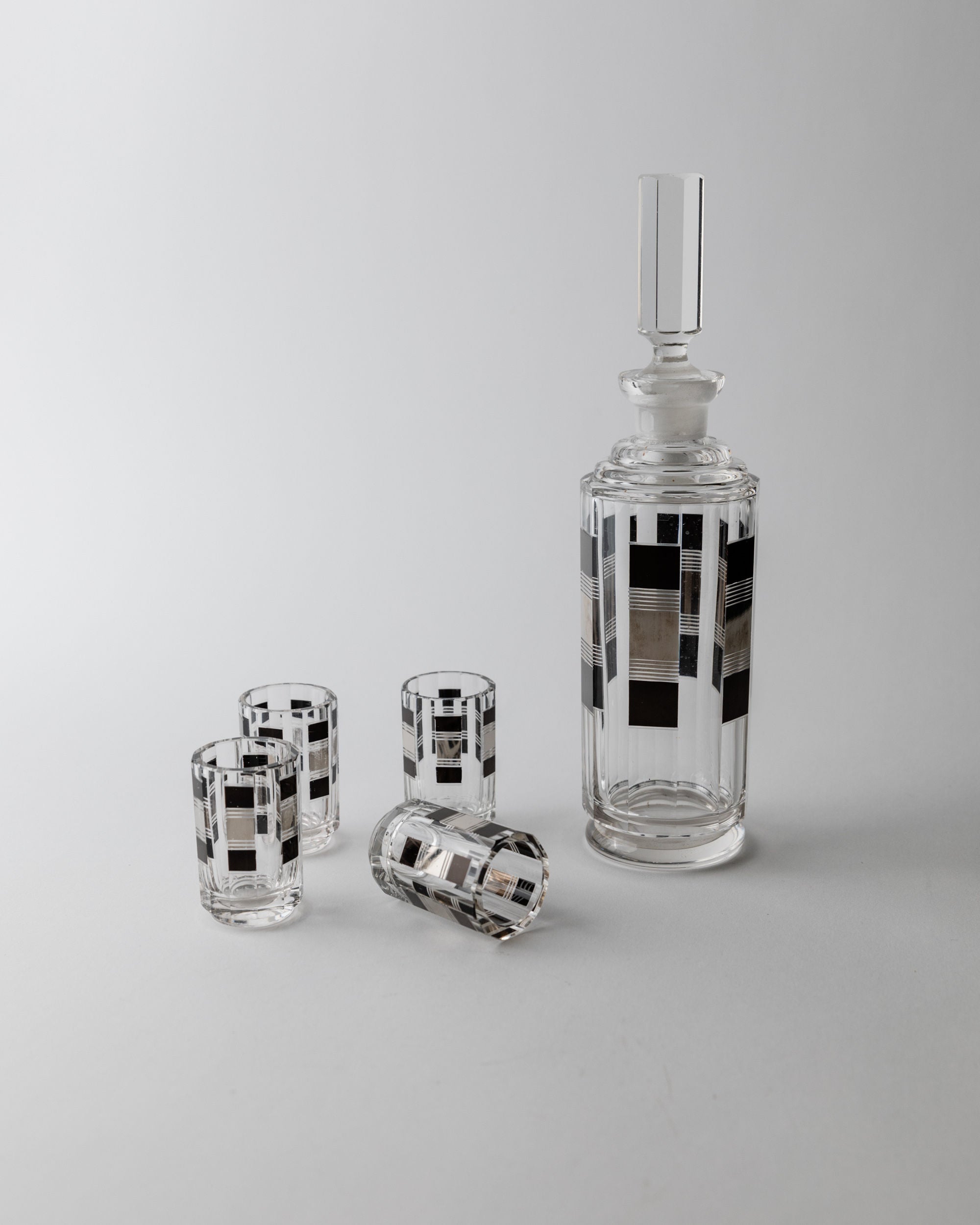 Liqueur Set Art Deco by Karl Palda 1930s