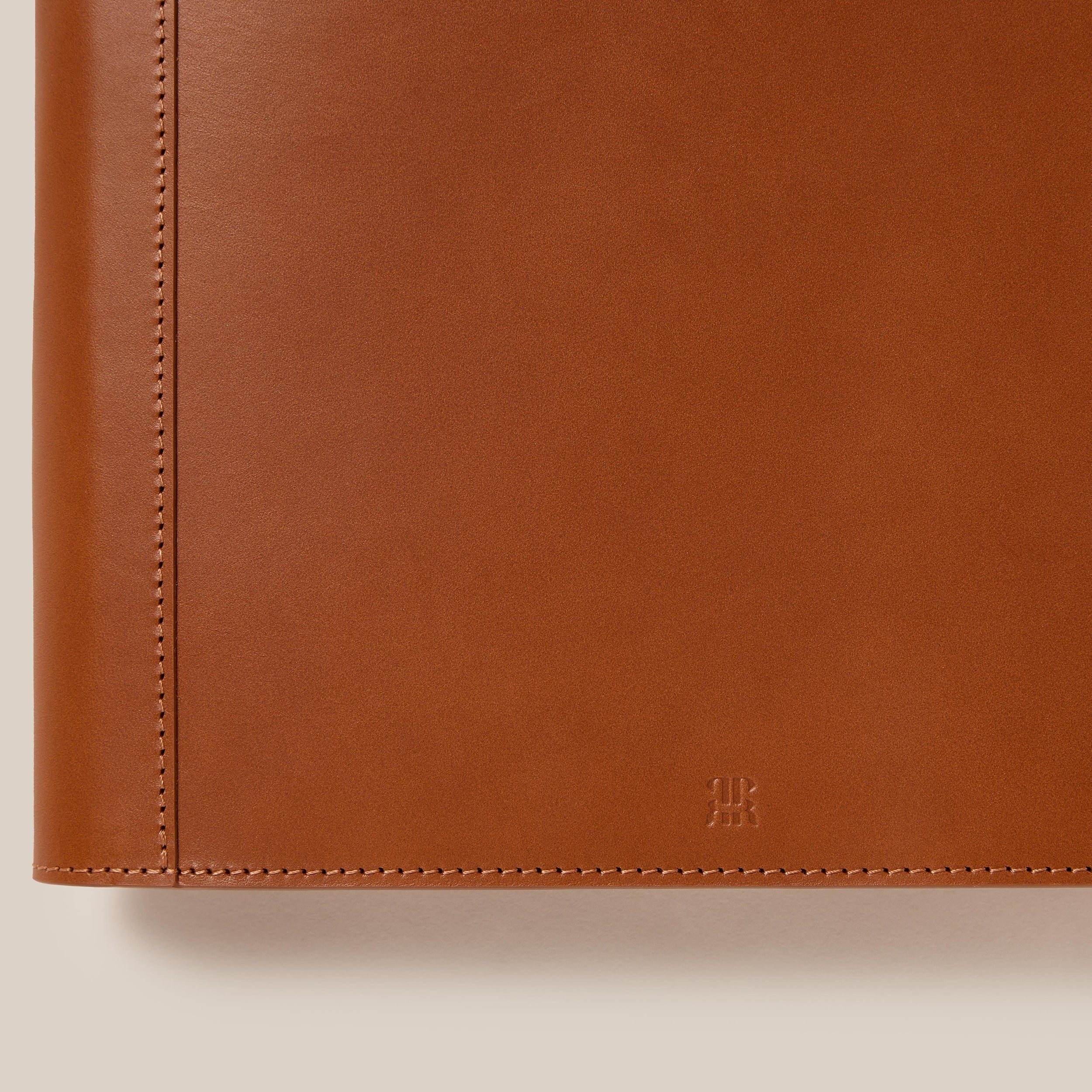 Leather Journal — close-up