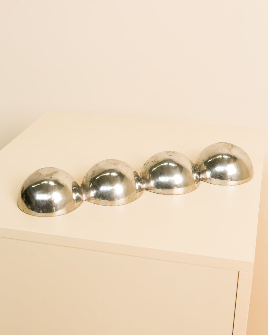 "Galassia" Vide-poches in Aluminum by Brandani 80's