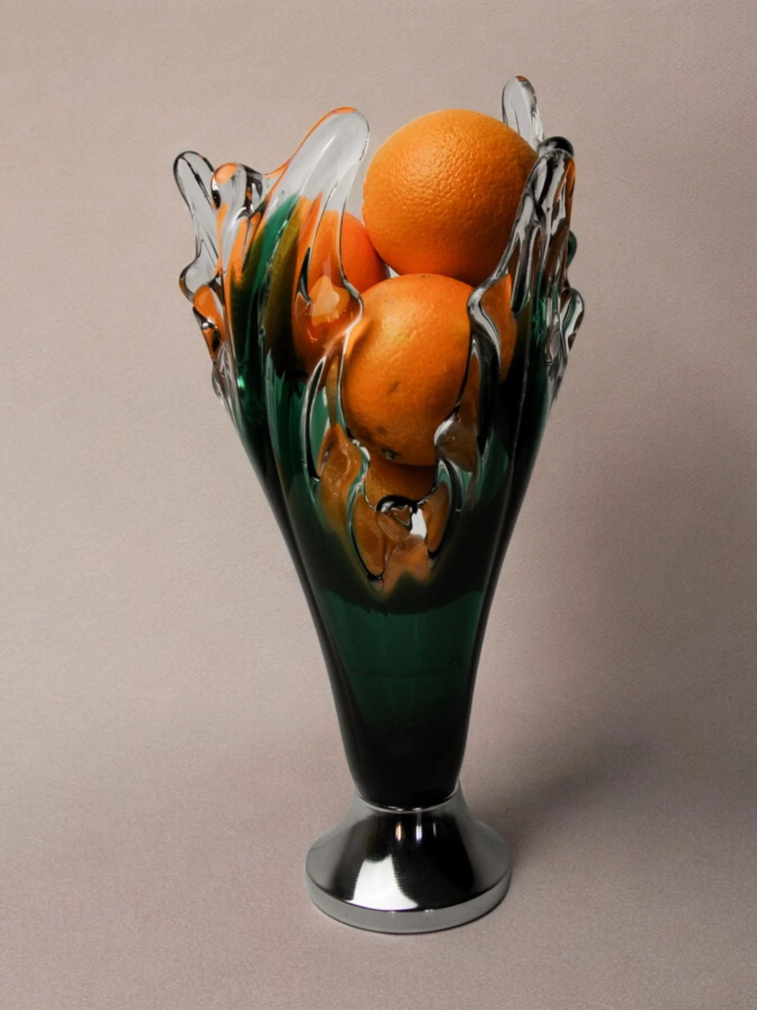 Sommerso Vase by Seguso, Italy, 1970s