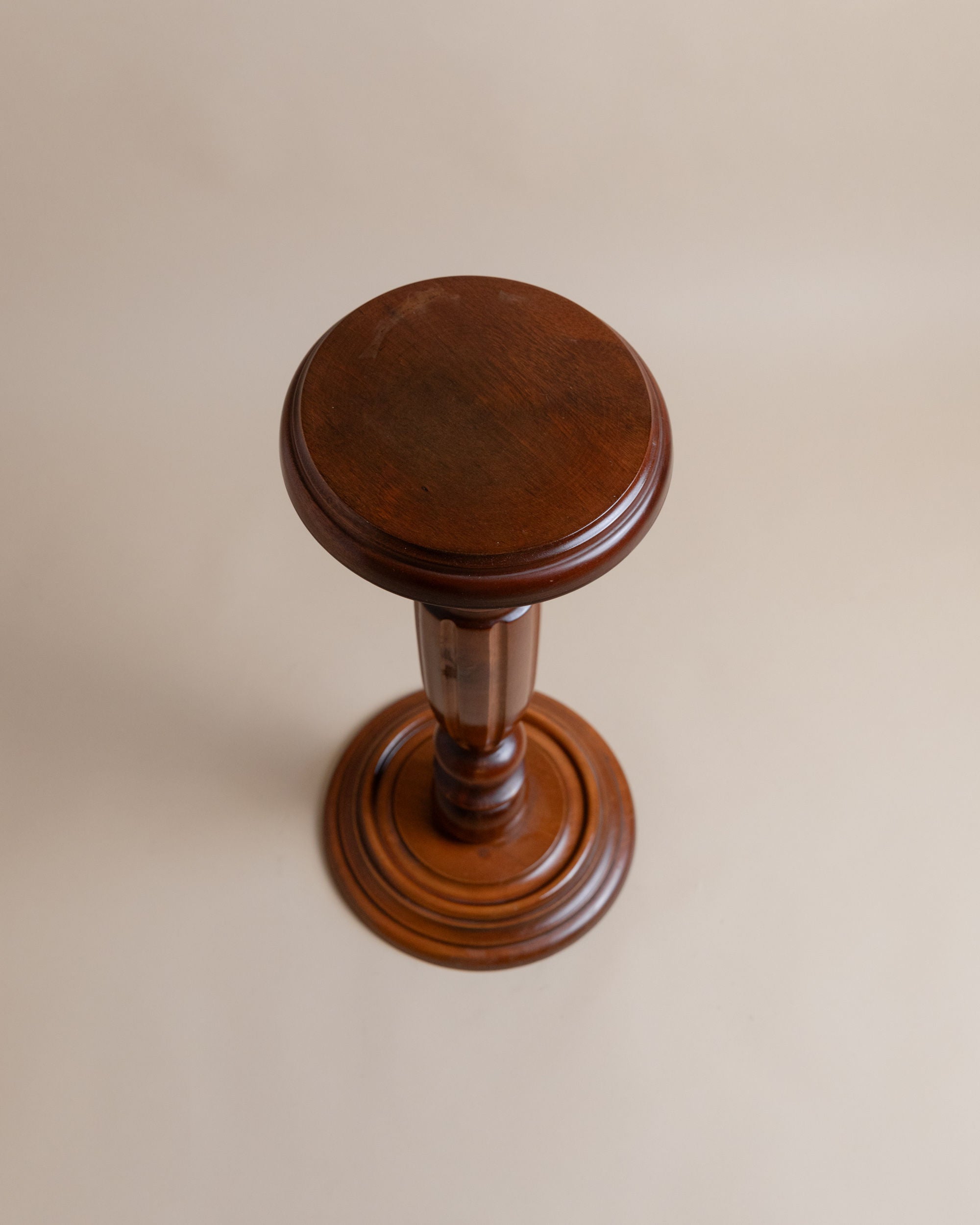 Wooden Stand, Column, Italy 1960s,