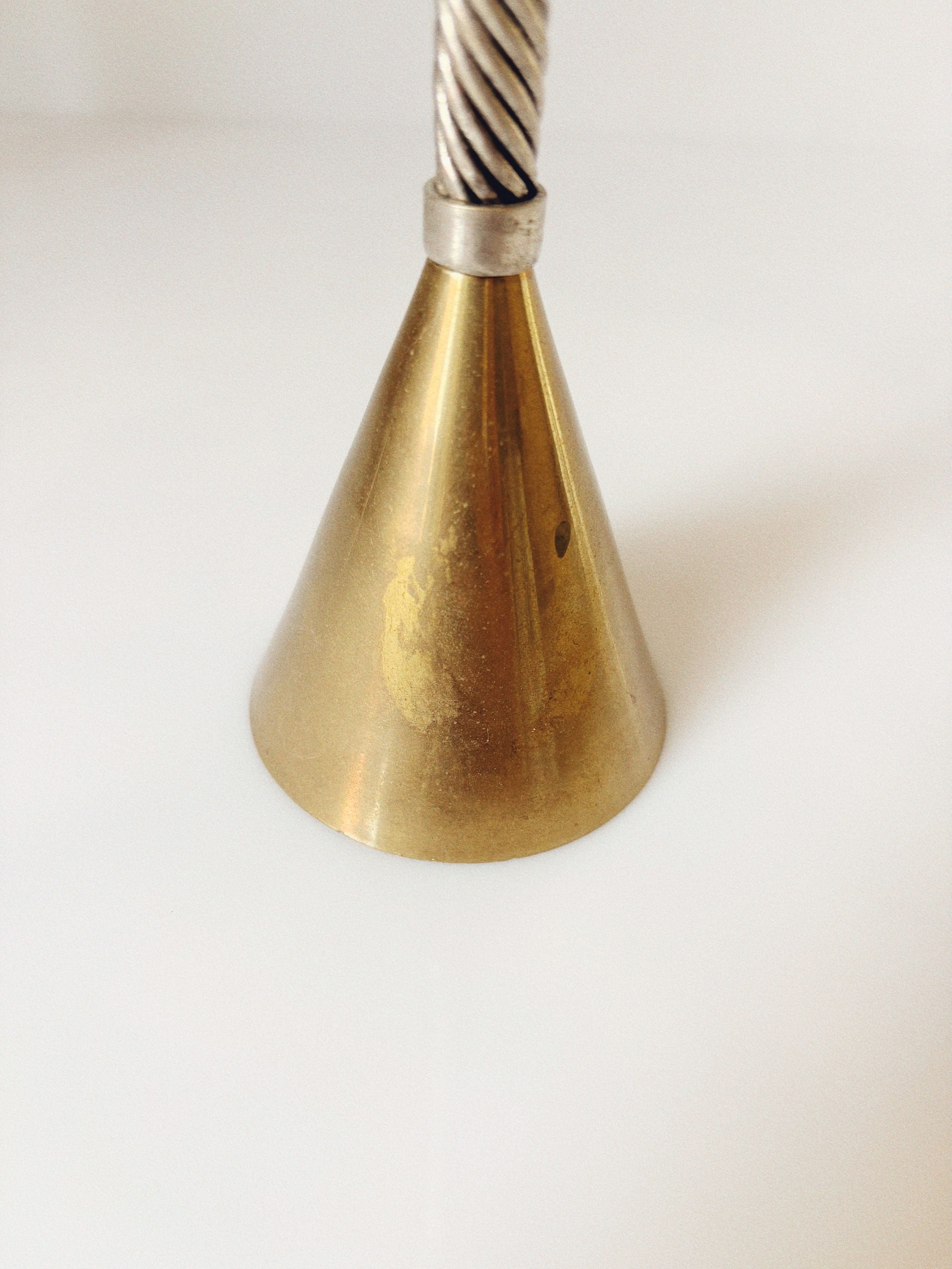 Postmodern Metal Candleholders