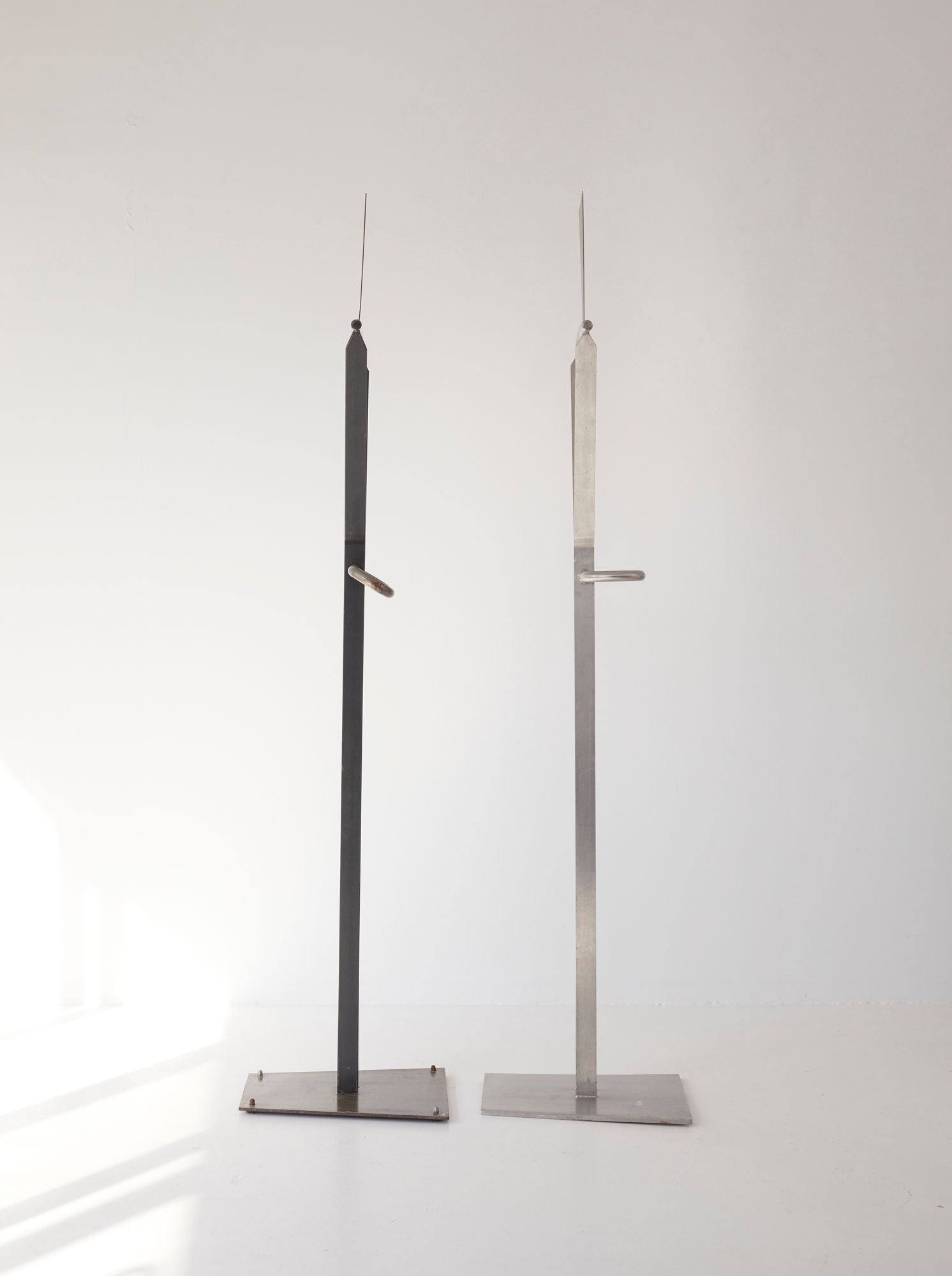 Pair of Metal Valet Stands 1980s