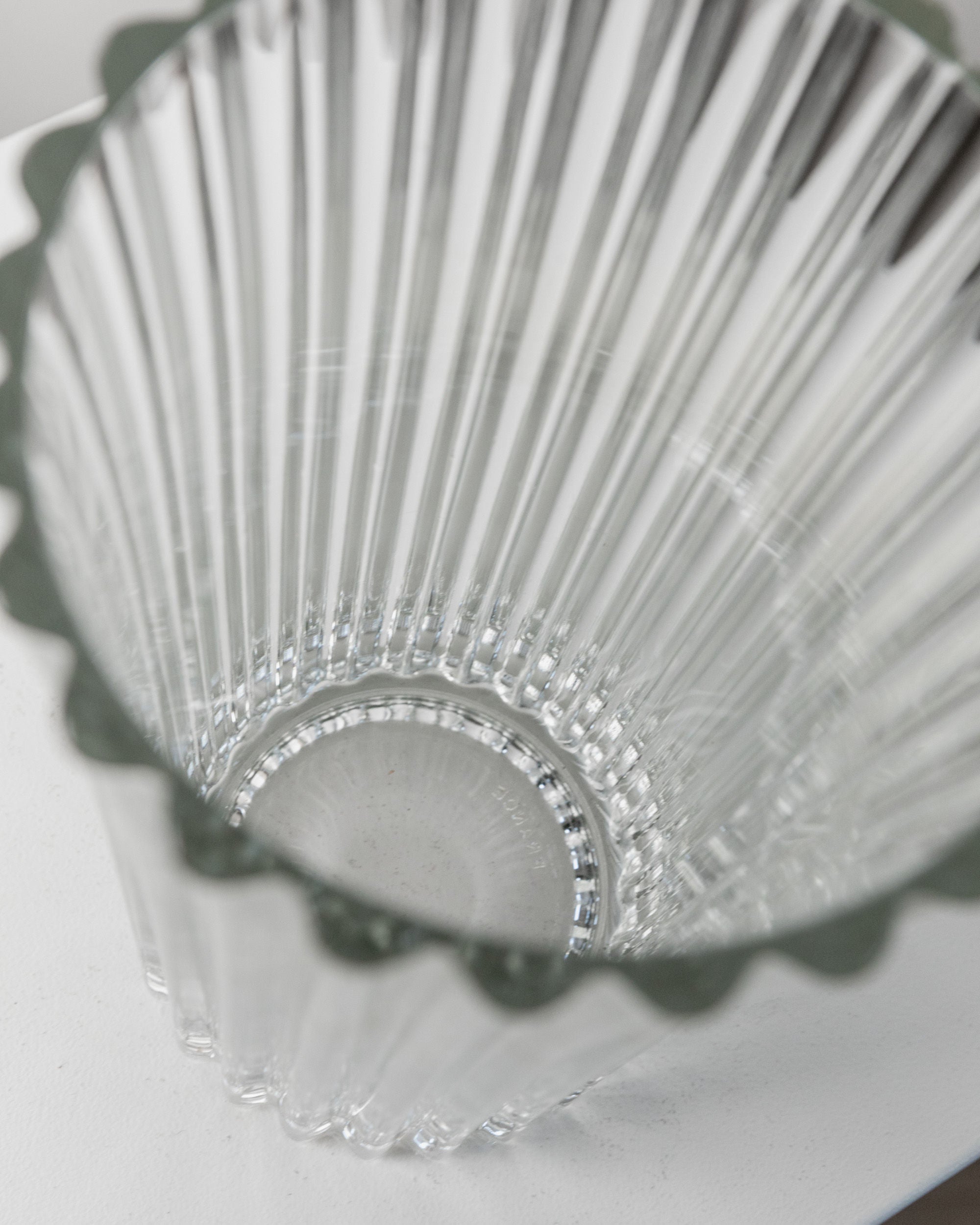 Clear Glass Vase by Luminarc, France 1970s