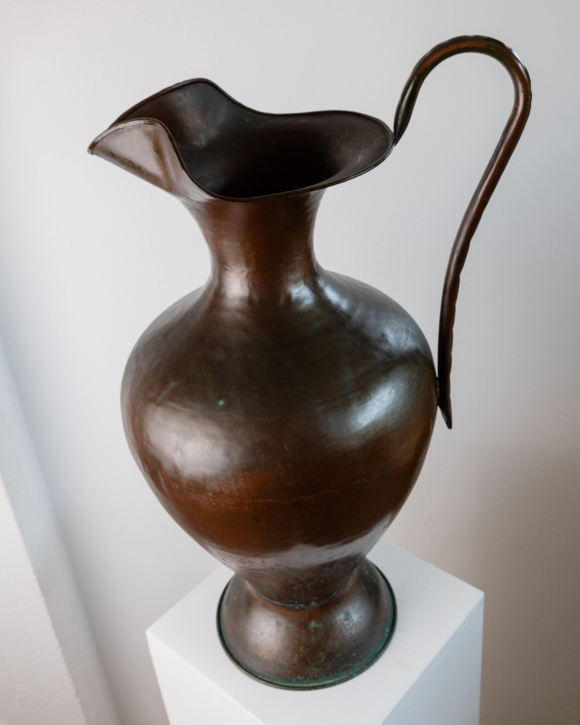 Copper Vase, Italy 1940s