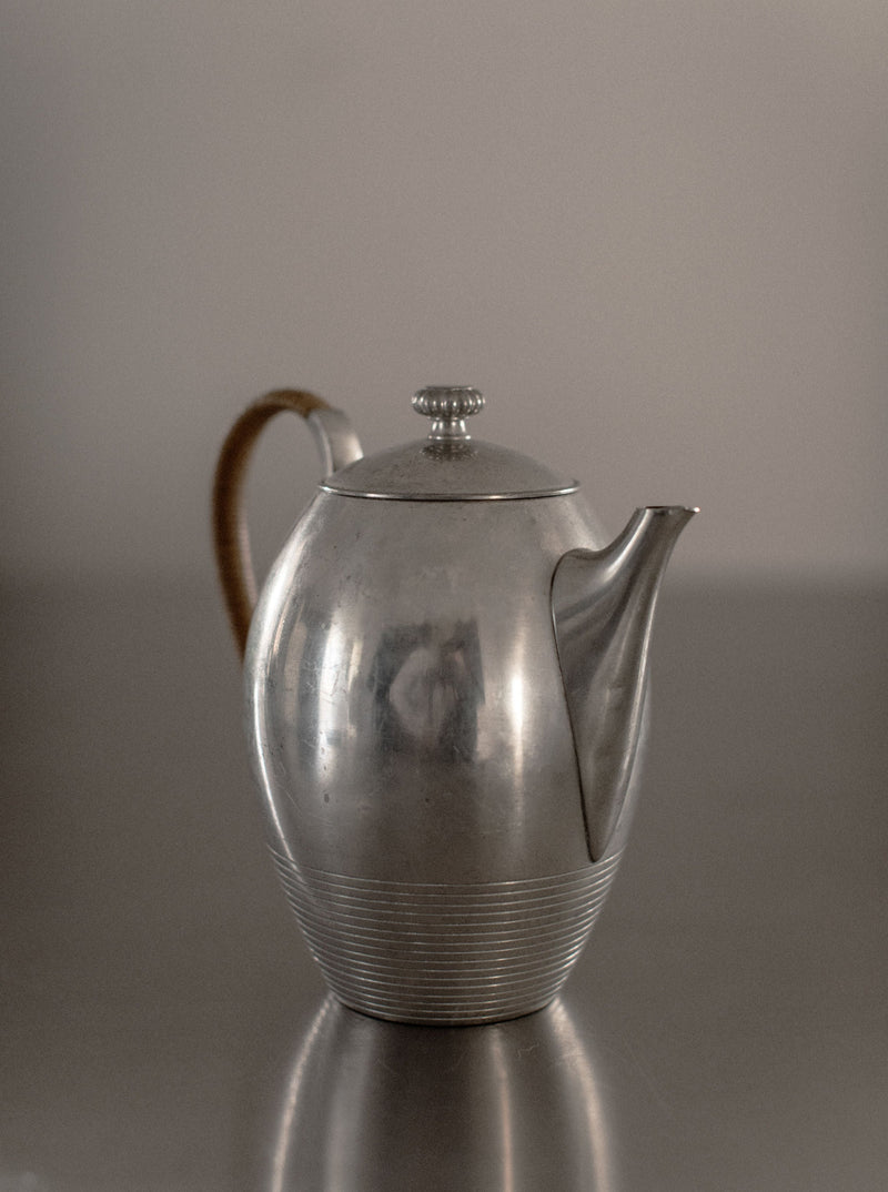Vintage Art Deco Teapot made of porcelain with floral designs