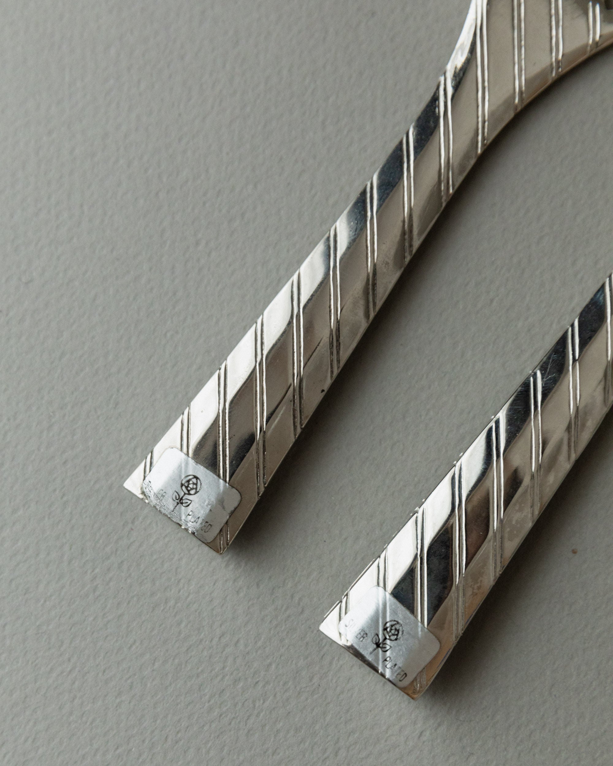 Set of Vintage Silver-plated Bottle Openers, Italy 60s