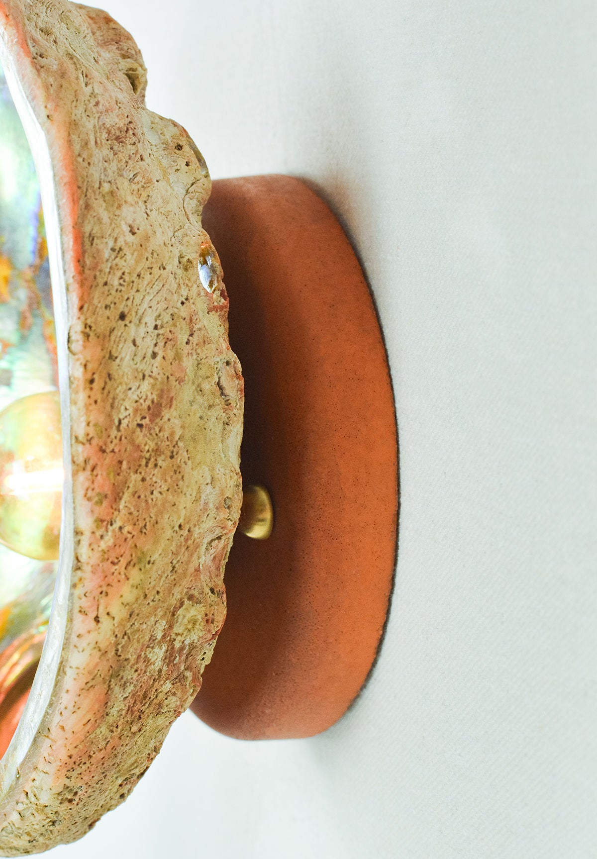 Abalone Siren's Sconce