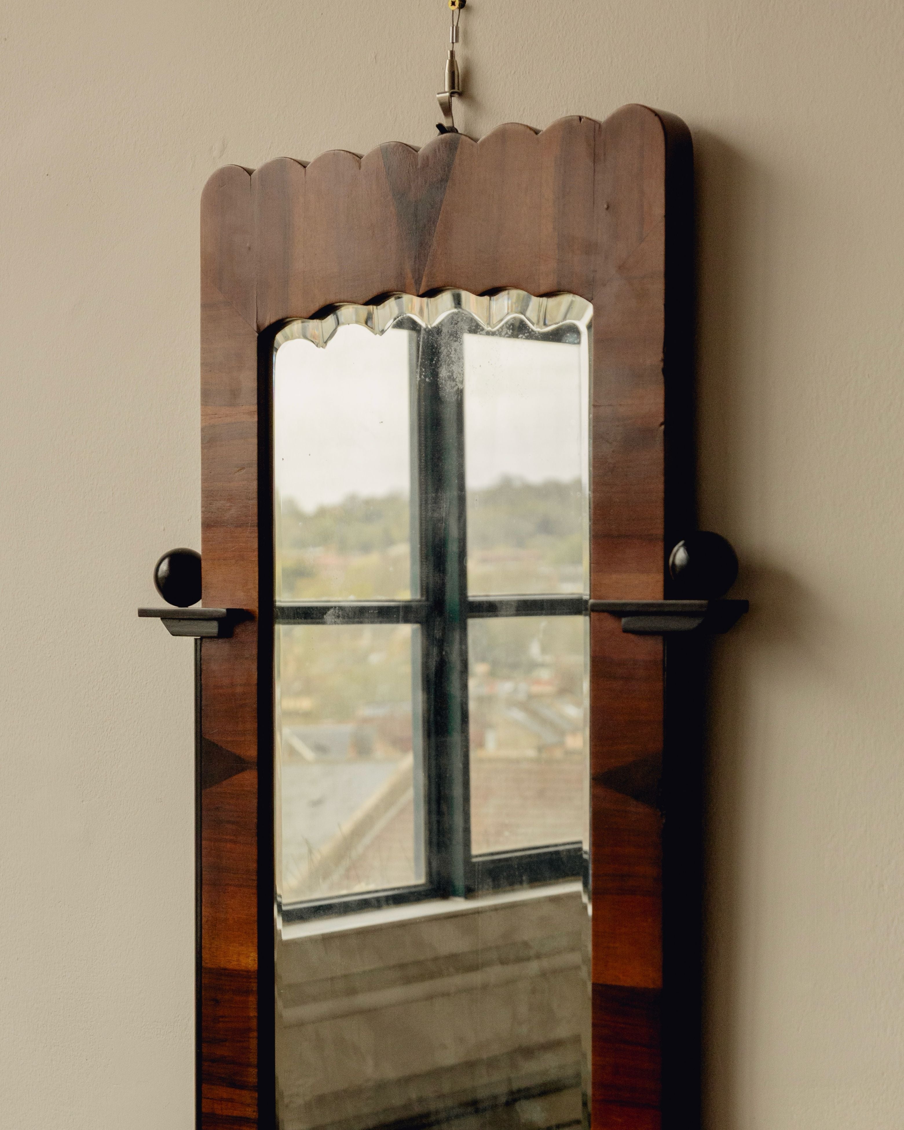 Art Deco Mirror, Italy 1920's