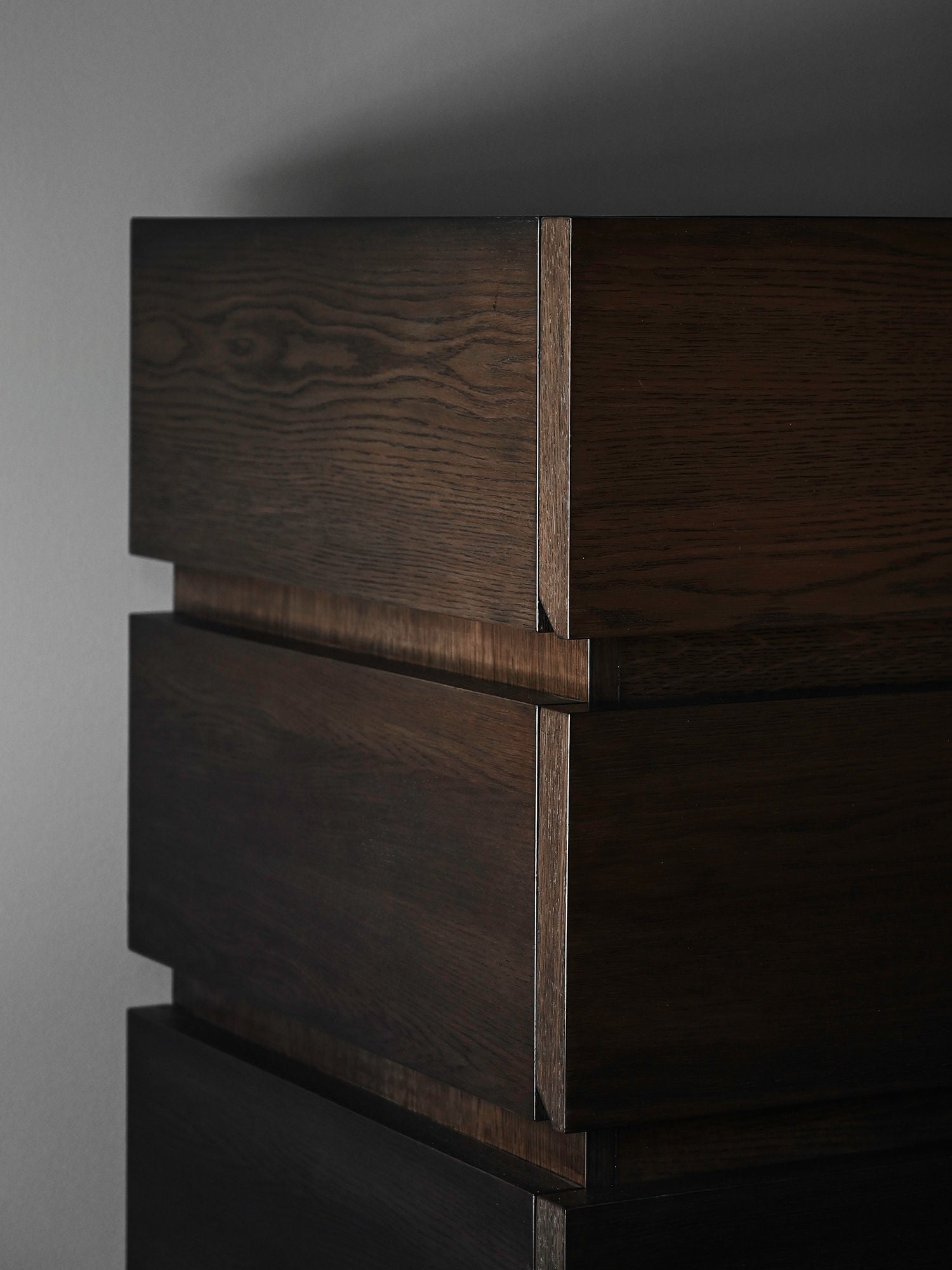 'Grand Château' Stained Oak Dresser
