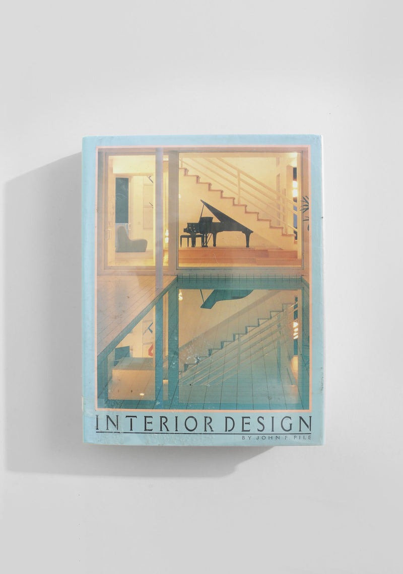 Interior Design book by John F. Pile featuring modern home layouts