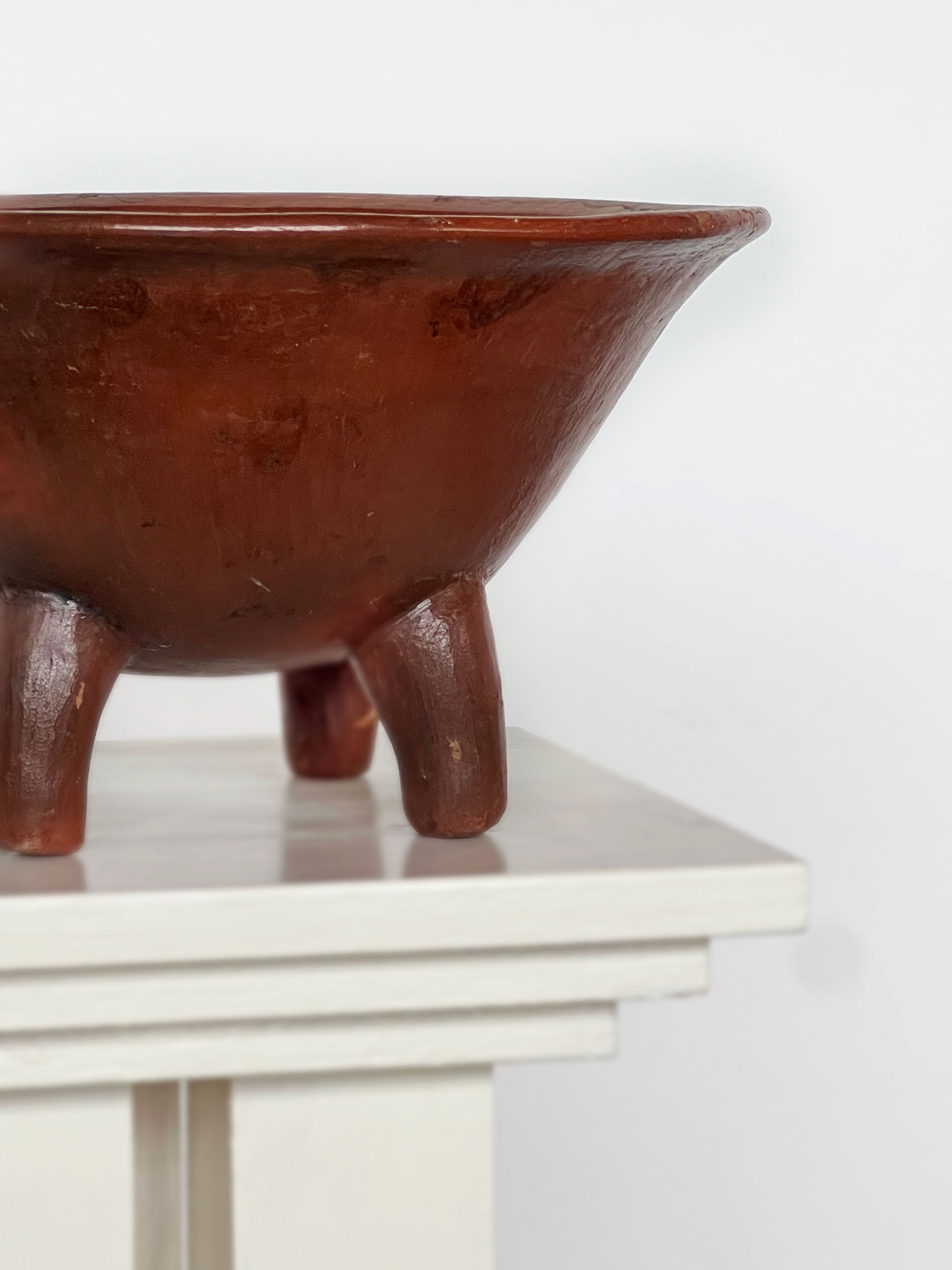 Terracotta Dish on Feet