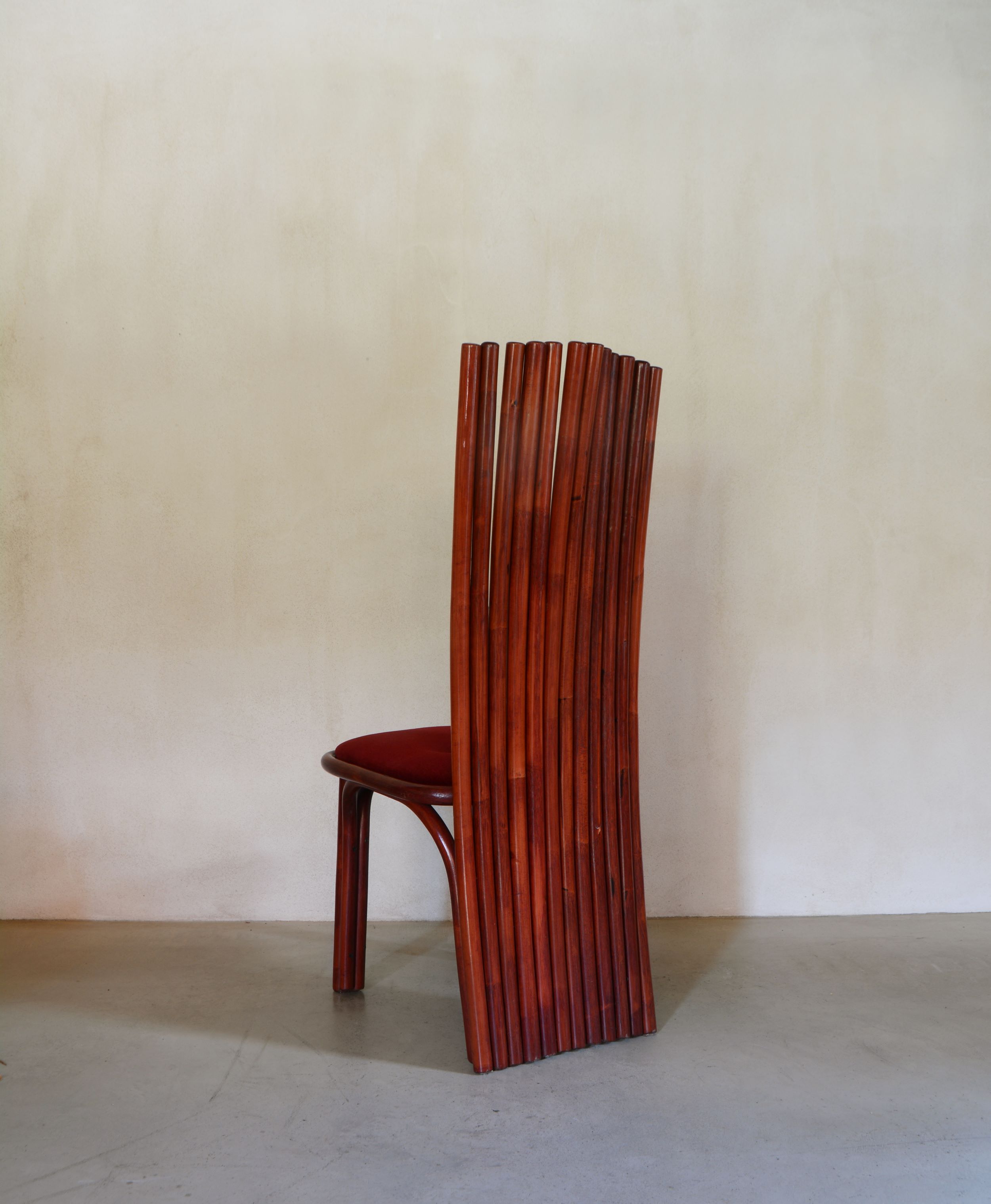 Set of 4 Vivai del Sud Chairs, ca 1970s