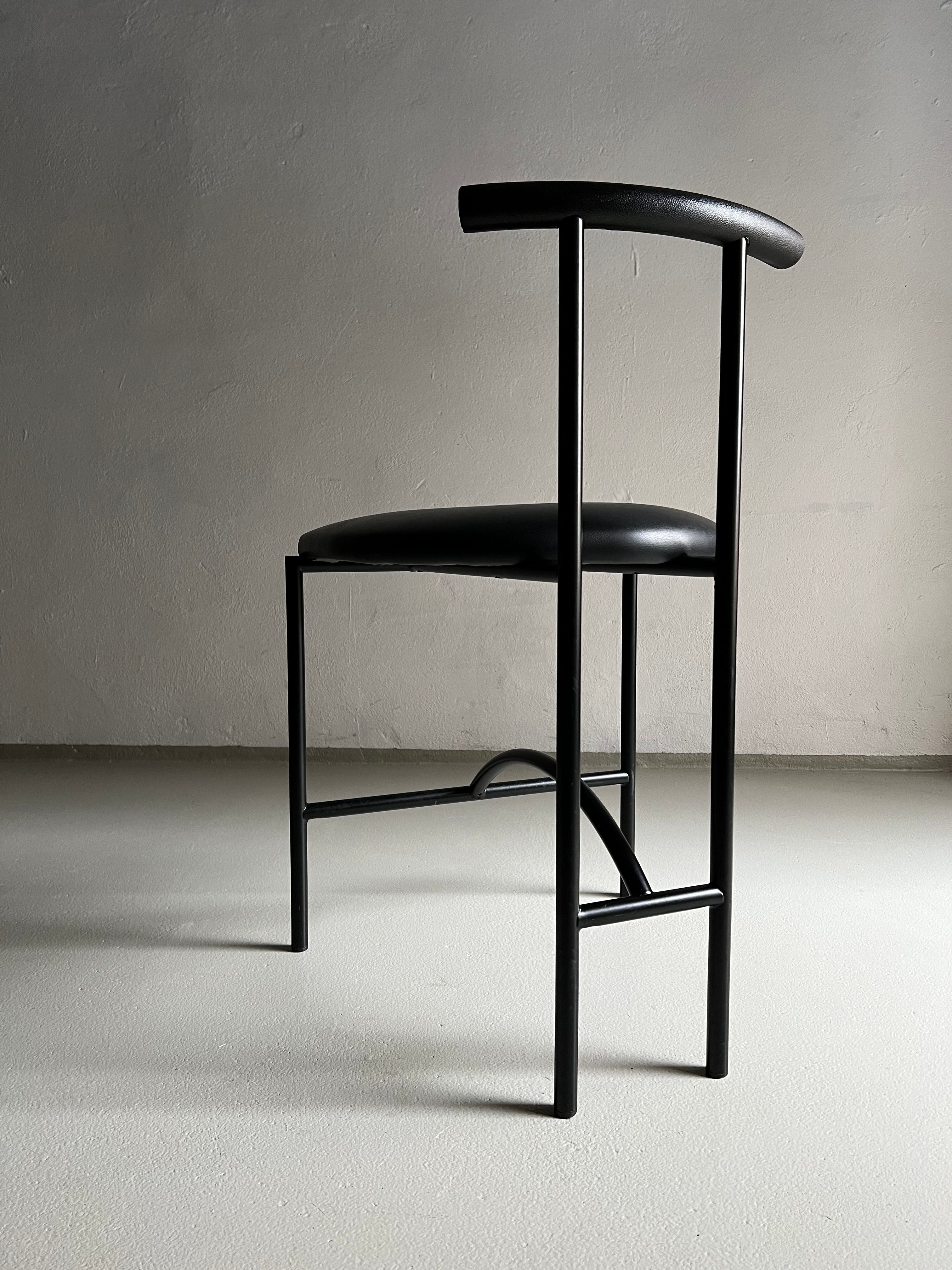 4 Postmodern Tokyo Chair Rodney Kinsman Italy 1980s