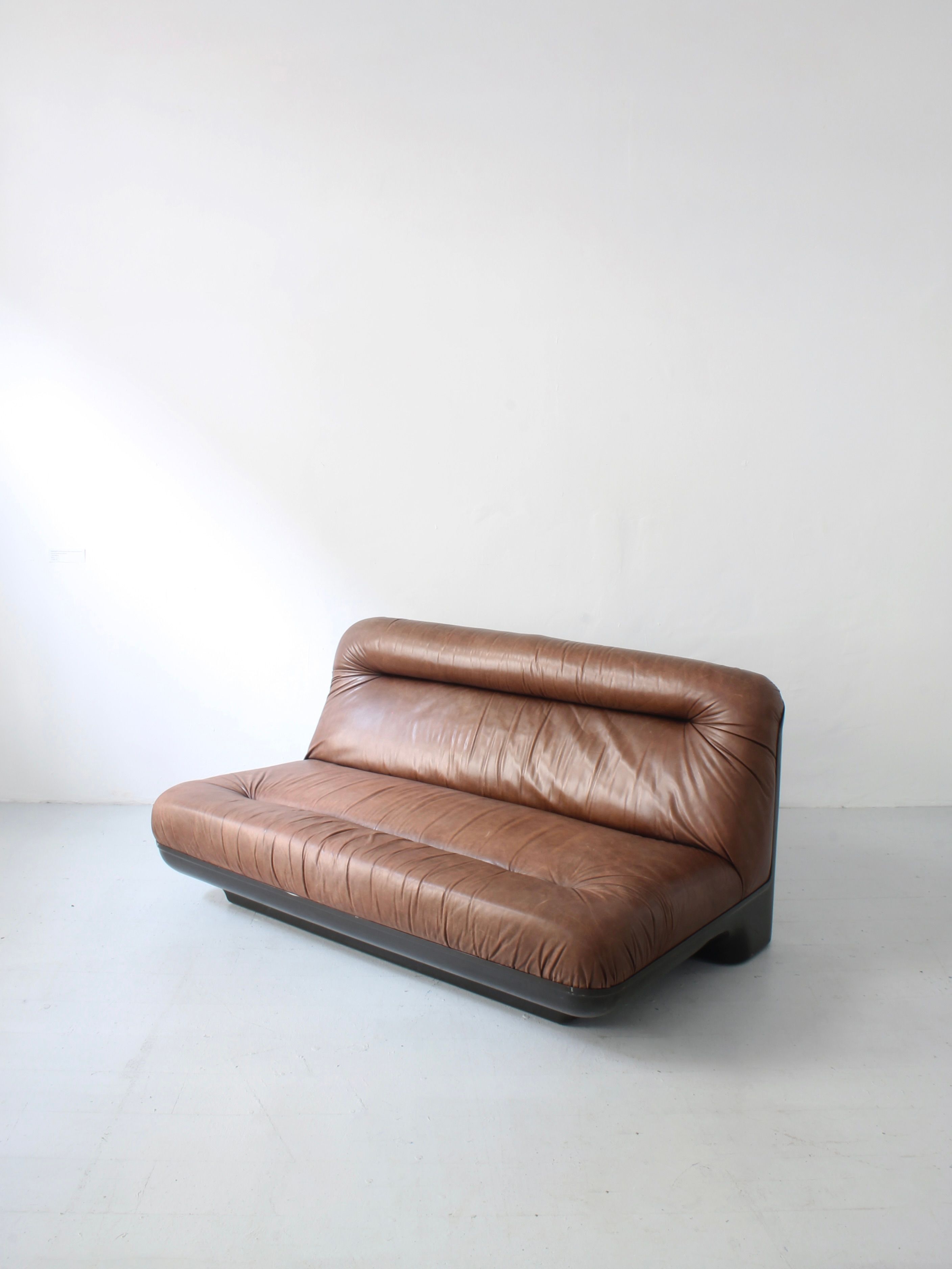 Leather Sofa by Gerd Lange