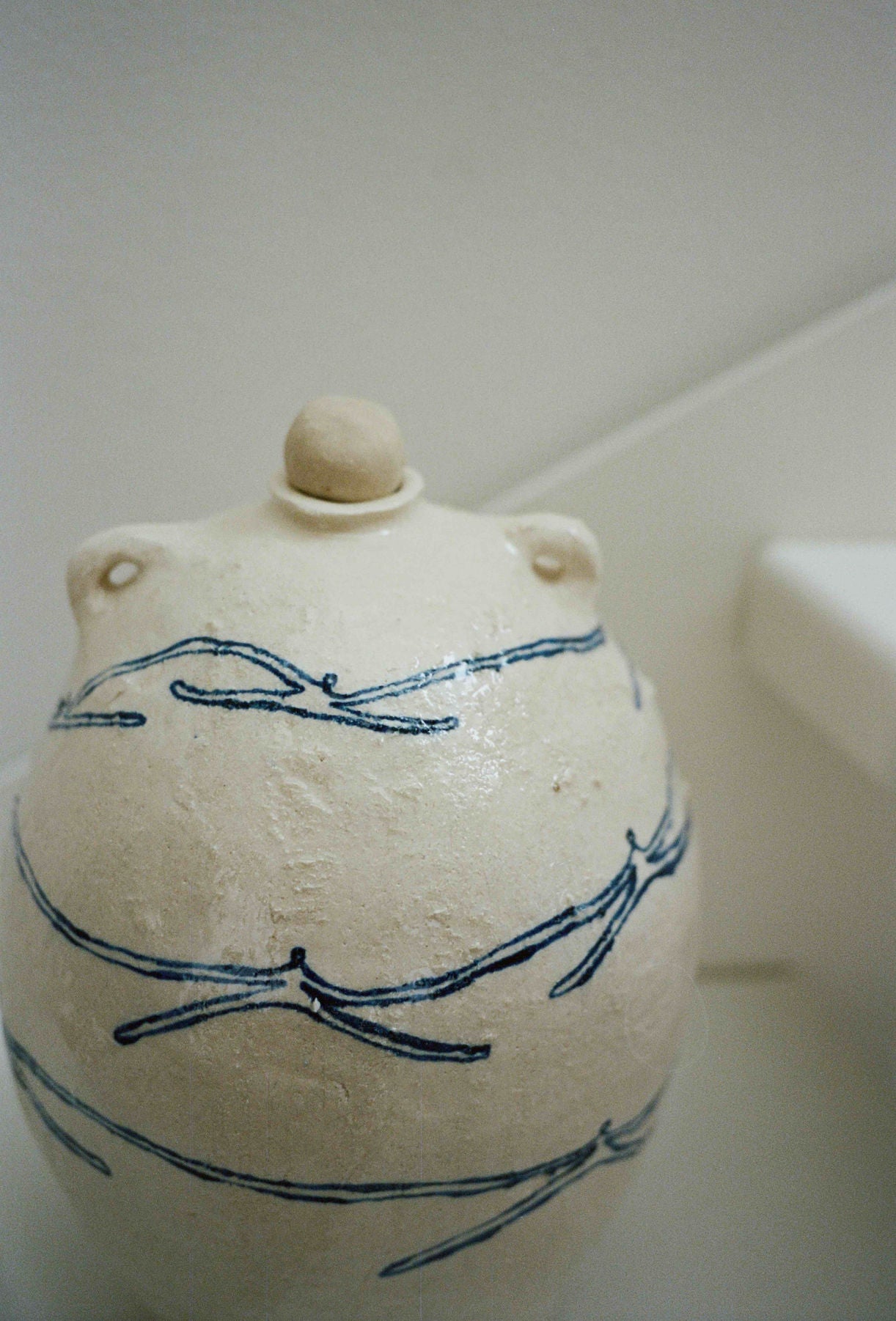 'Ladies Holding Hands' Ceramic Vase