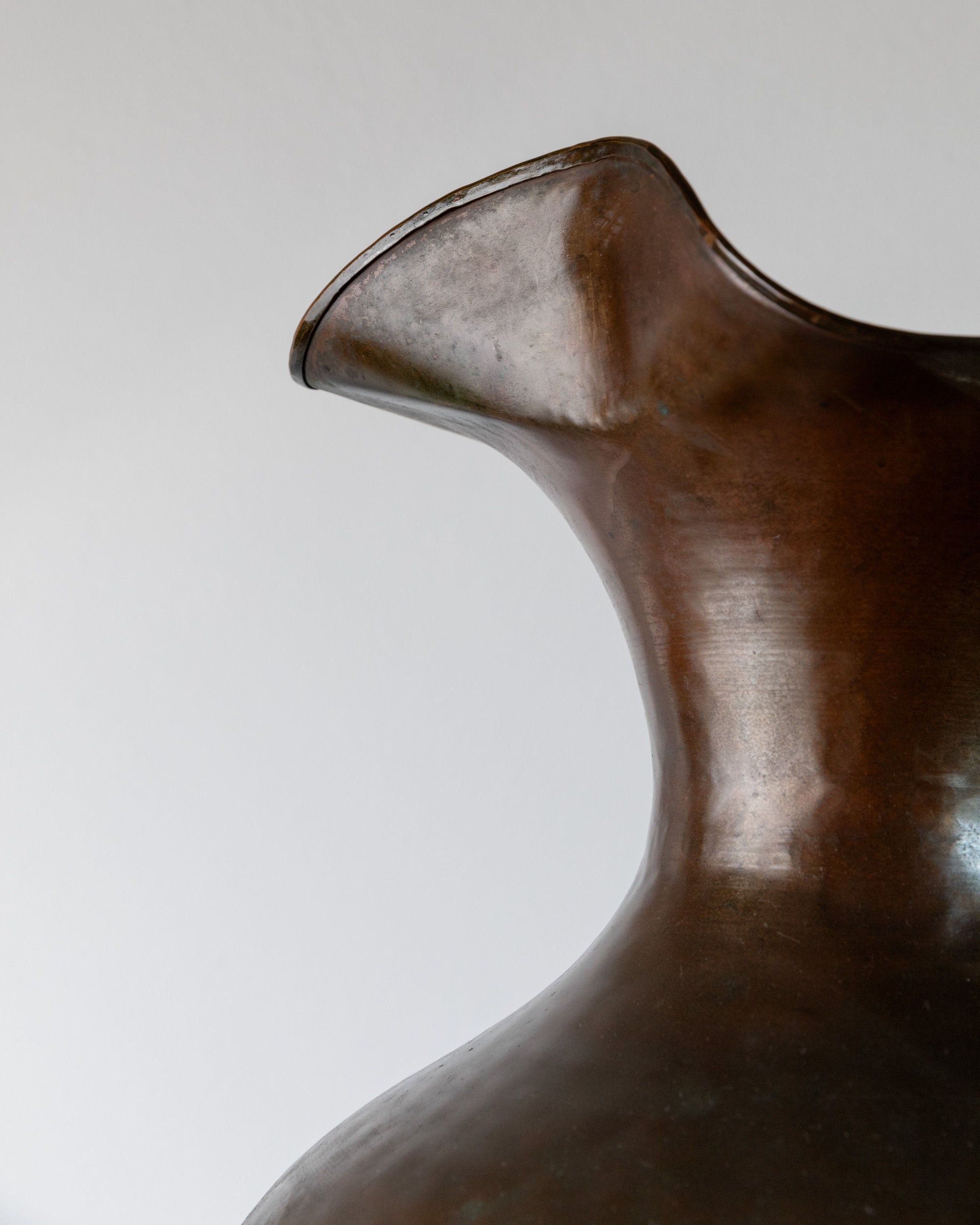 Copper Vase, Italy 1940s