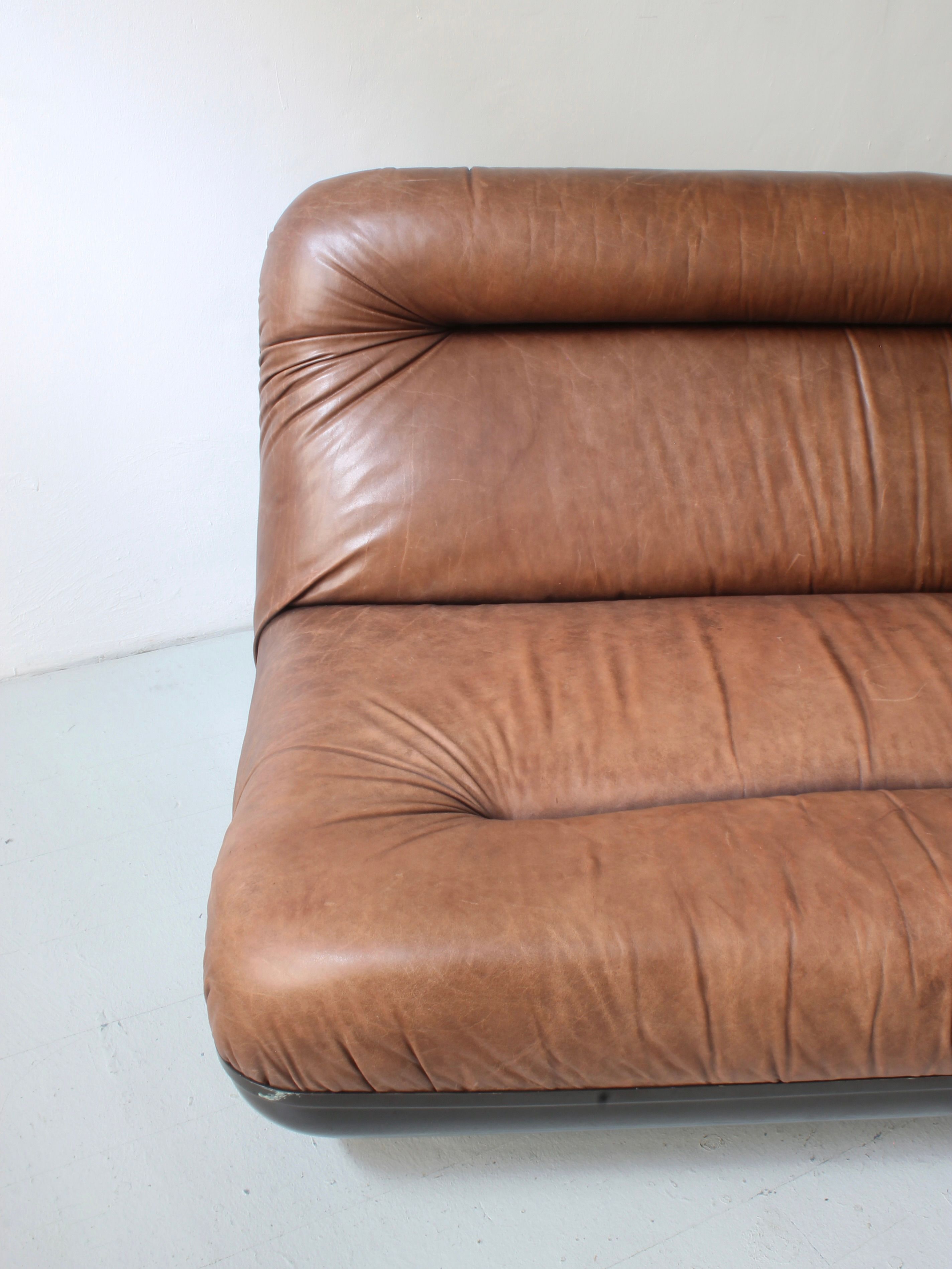 Leather Sofa by Gerd Lange