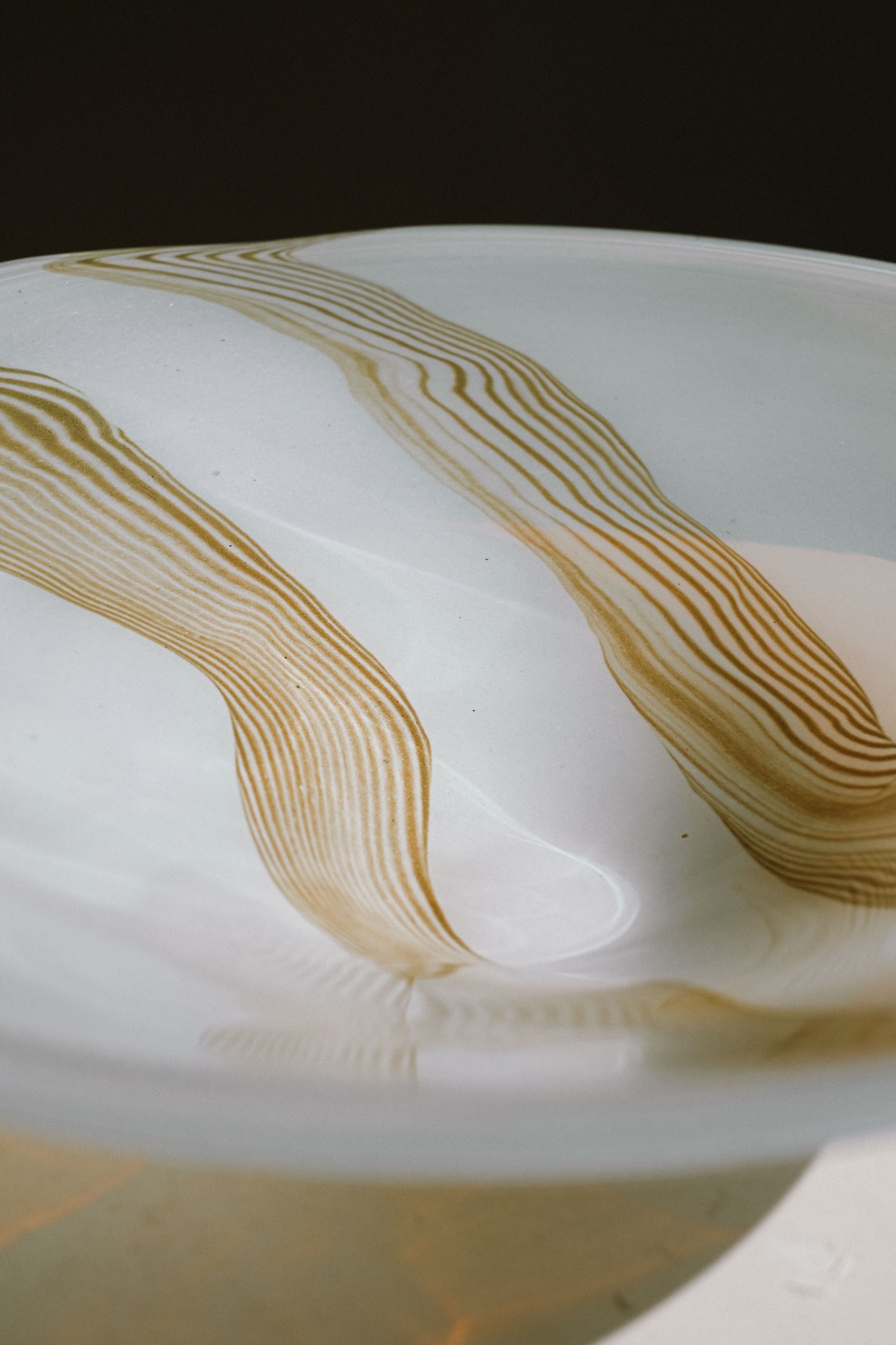 Large Blown Glass Bowl
