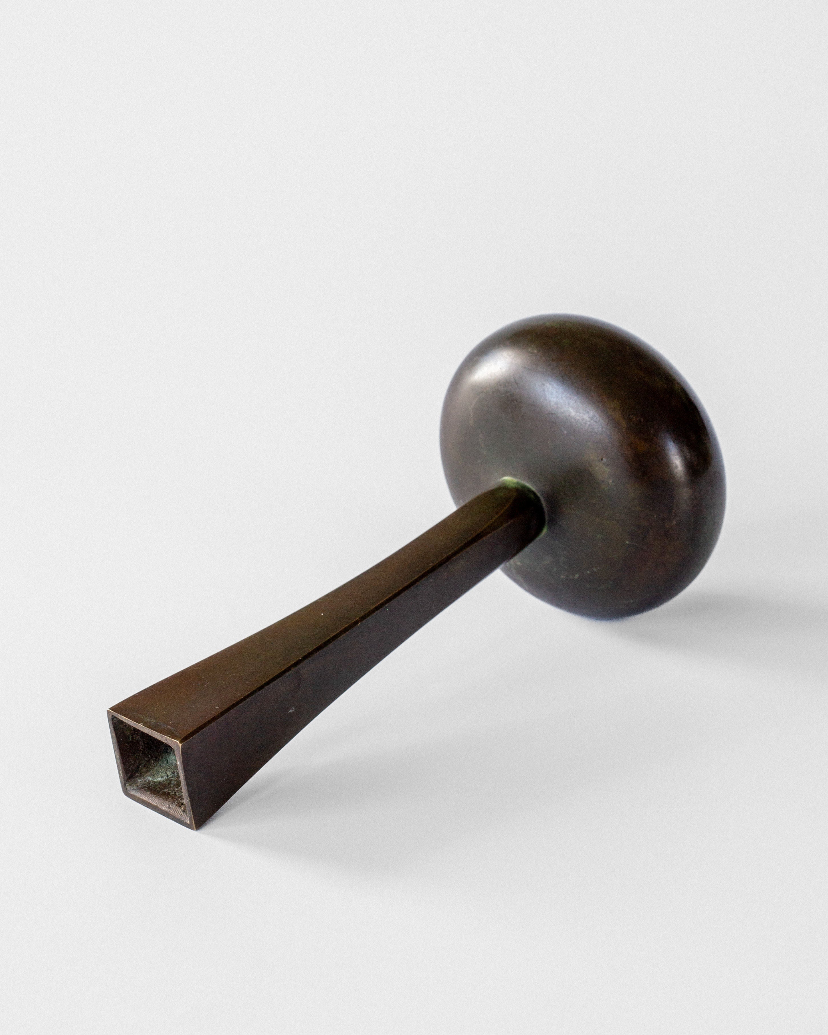 Art Deco Bronze Vase by GAB, 1930s Sweden