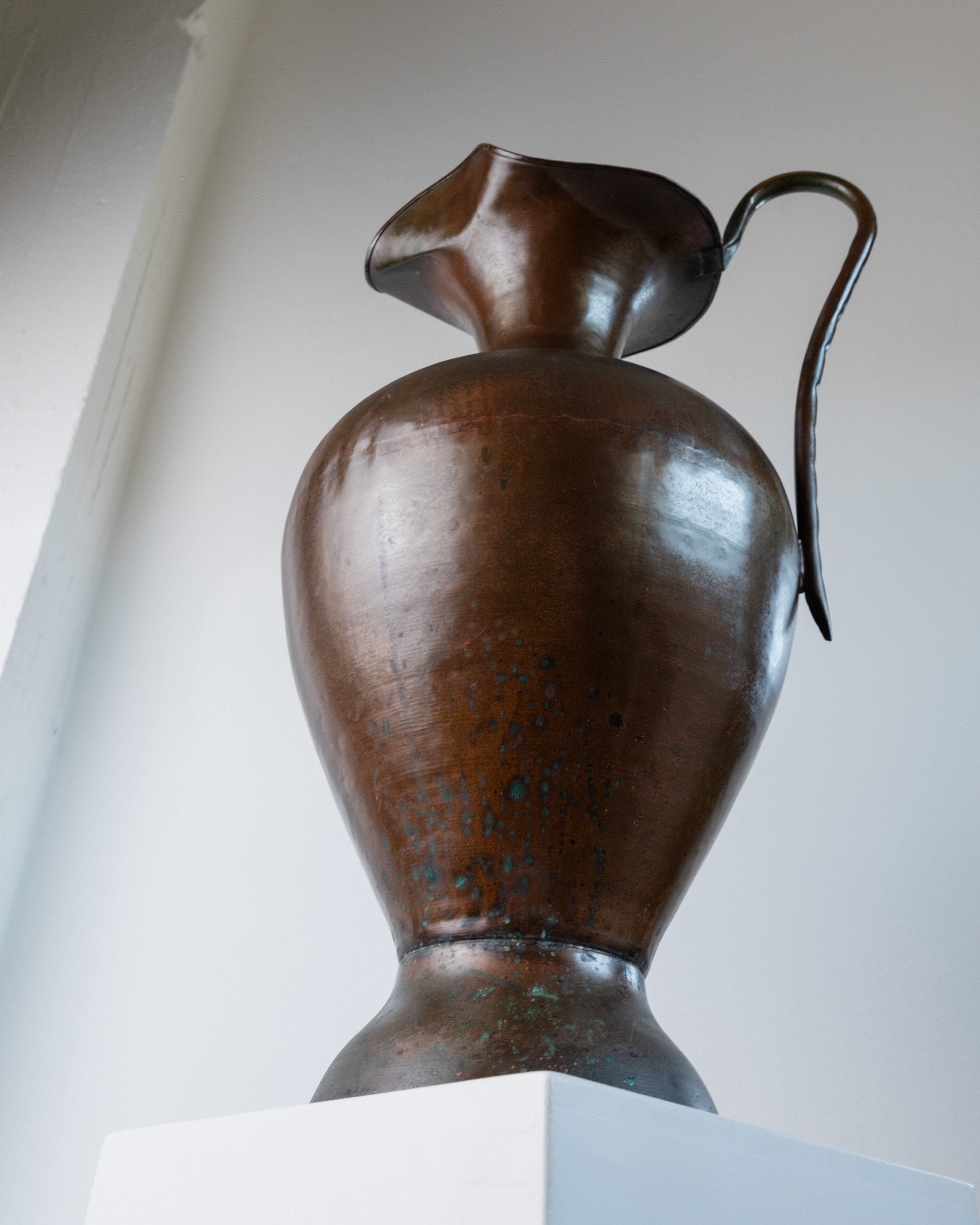 Copper Vase, Italy 1940s