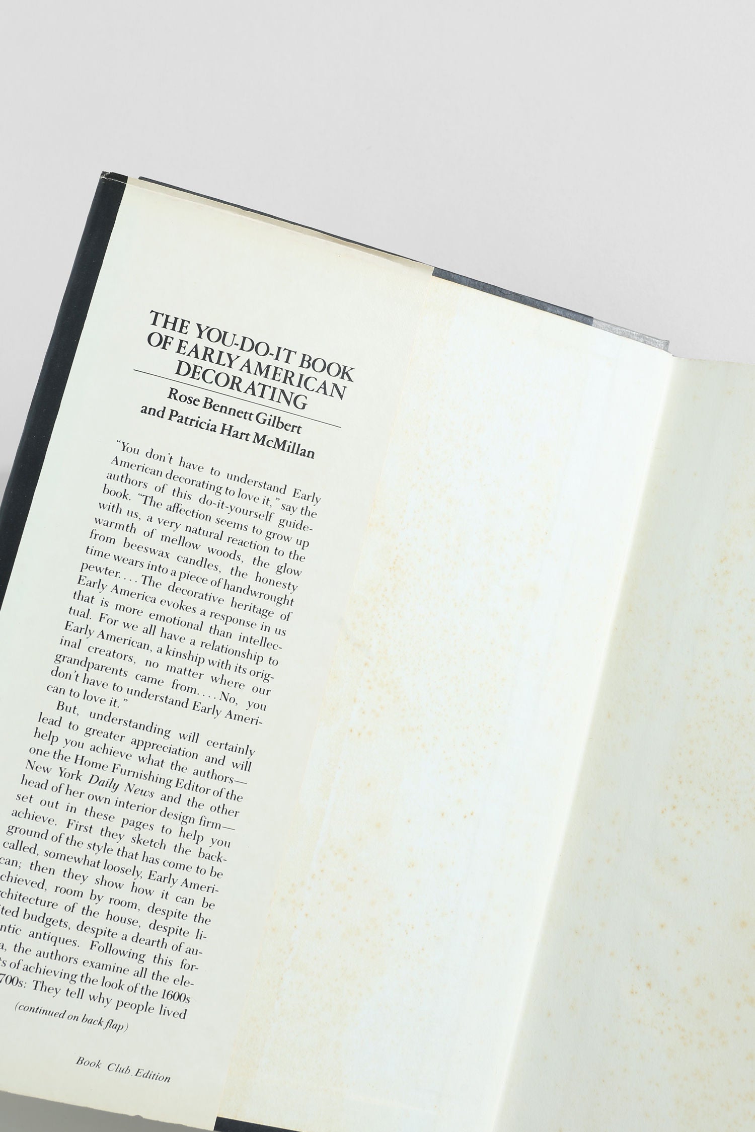 'Early American Decorating' Book