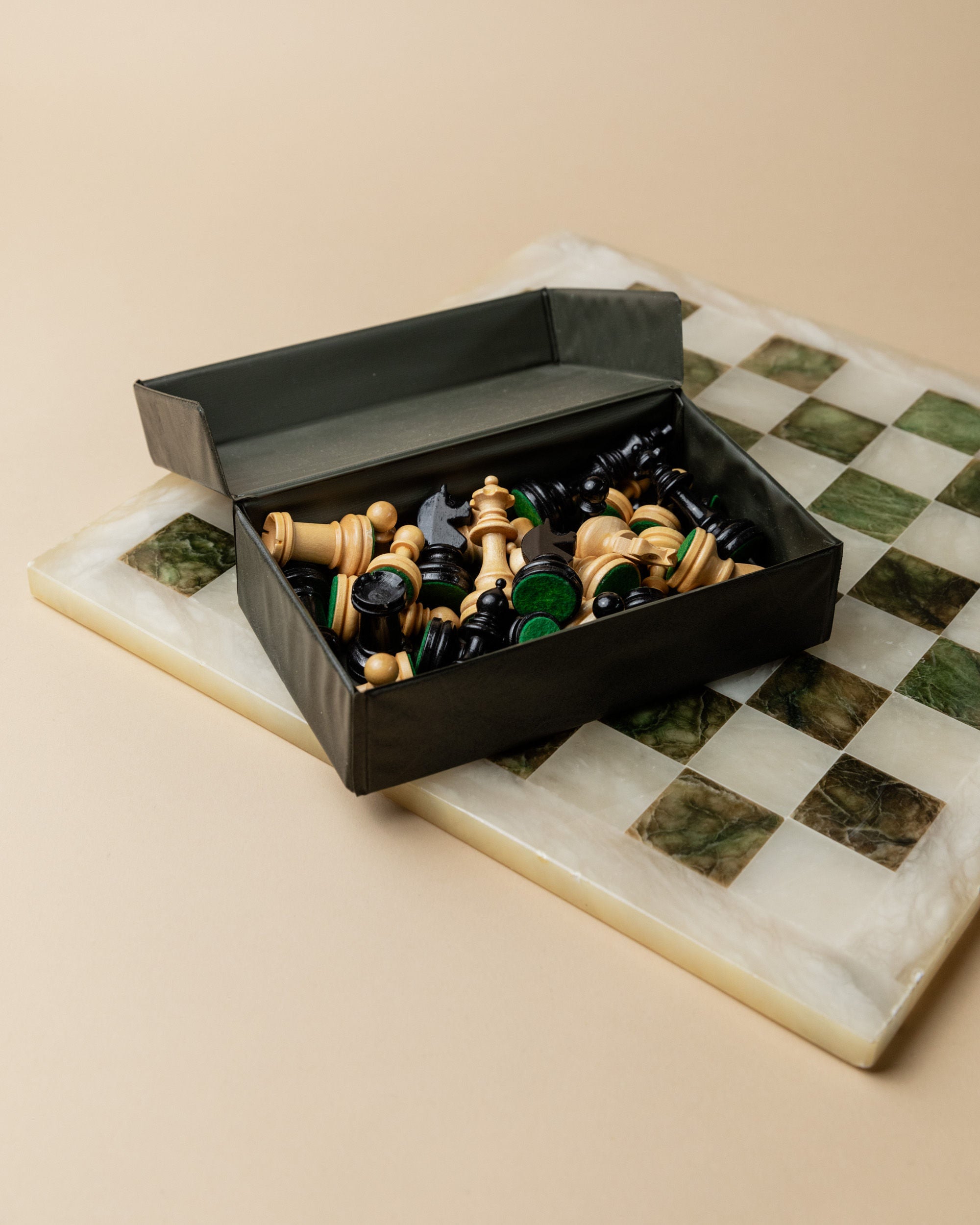 Marble Chessboard, Italy 1970s
