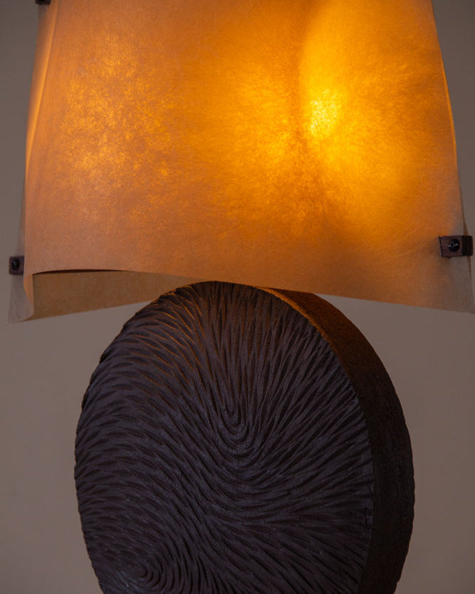 'Silverside' Table Lamp, Large