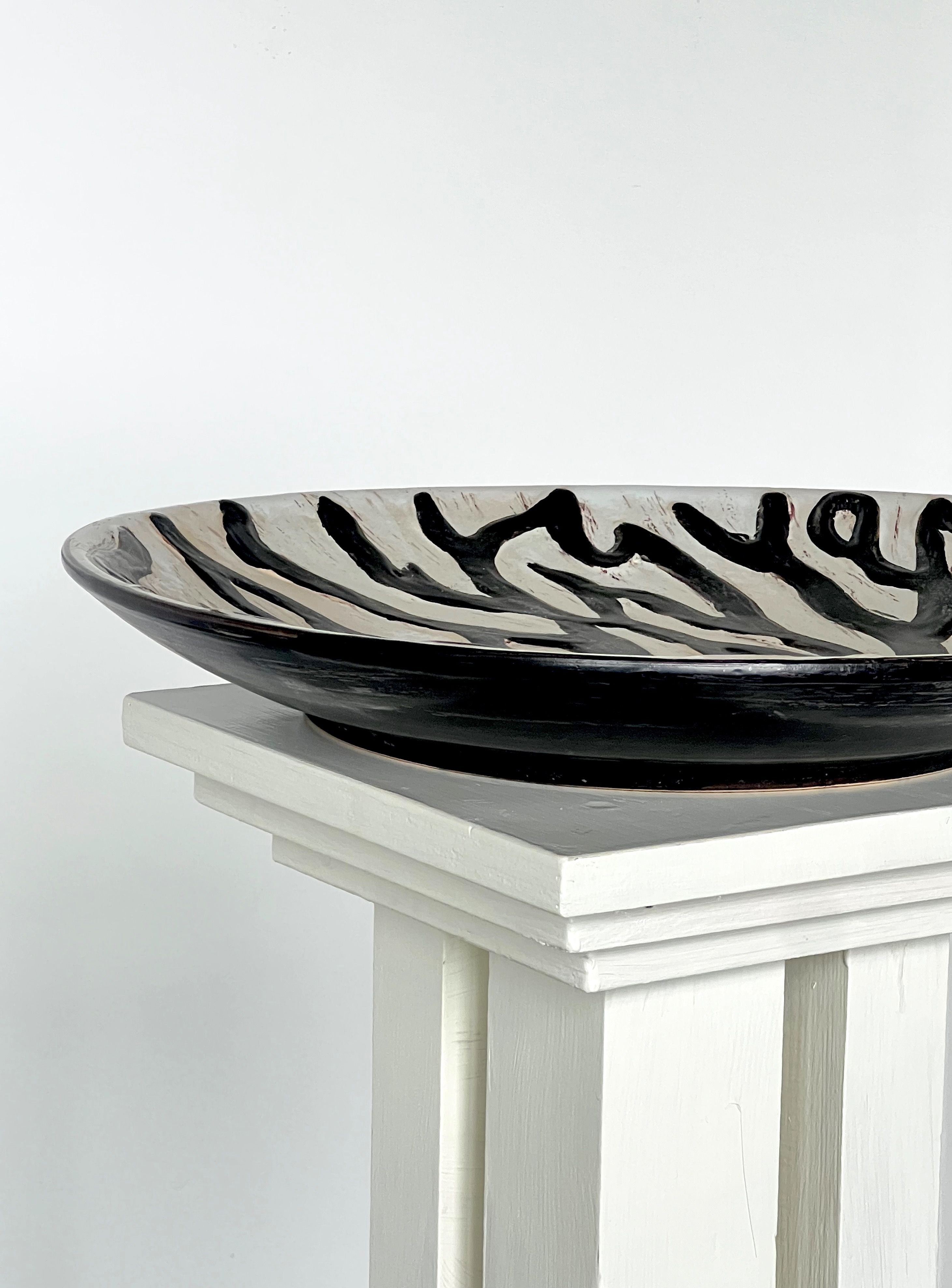 Plat à motifs