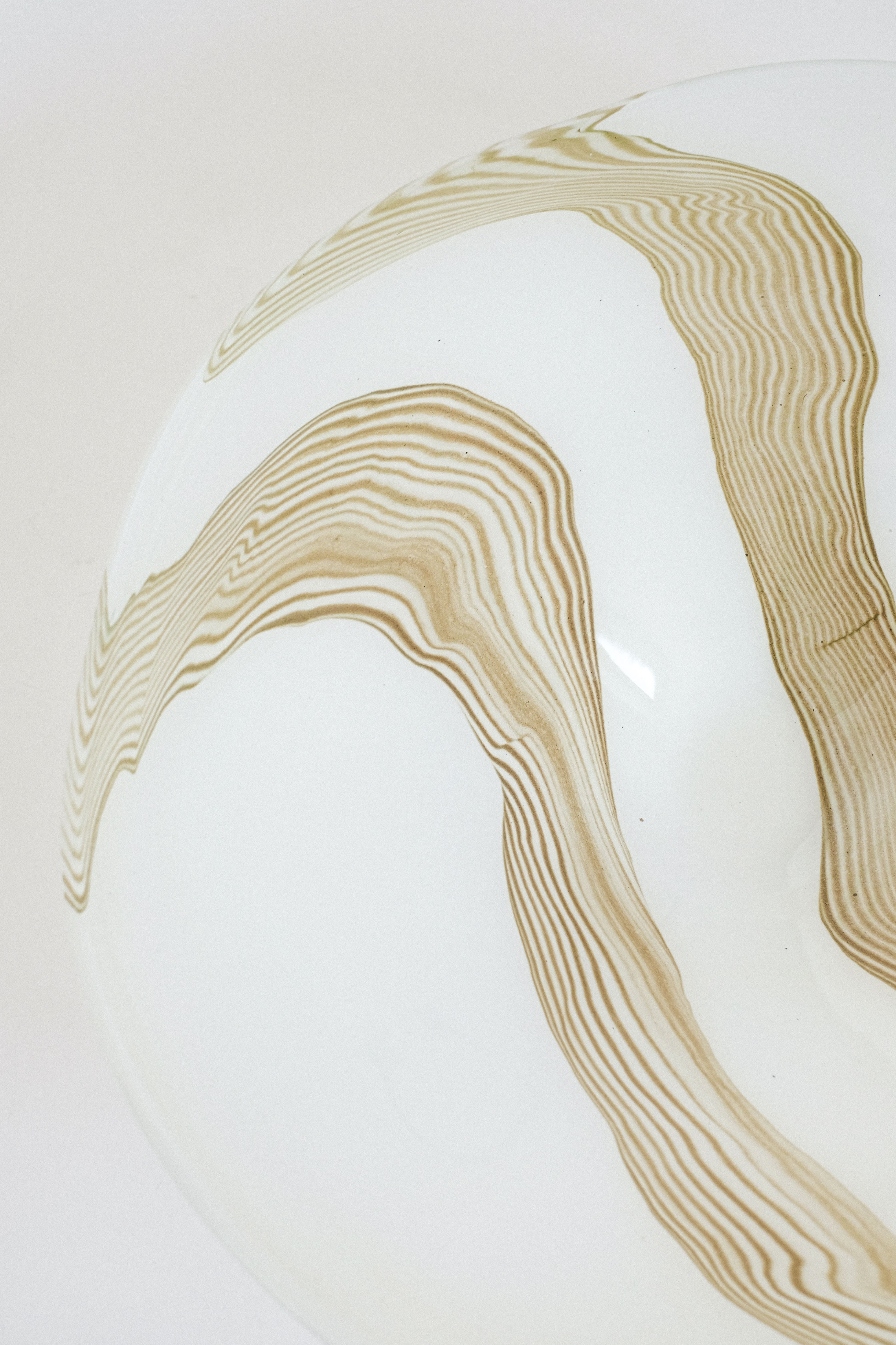 Large Blown Glass Bowl