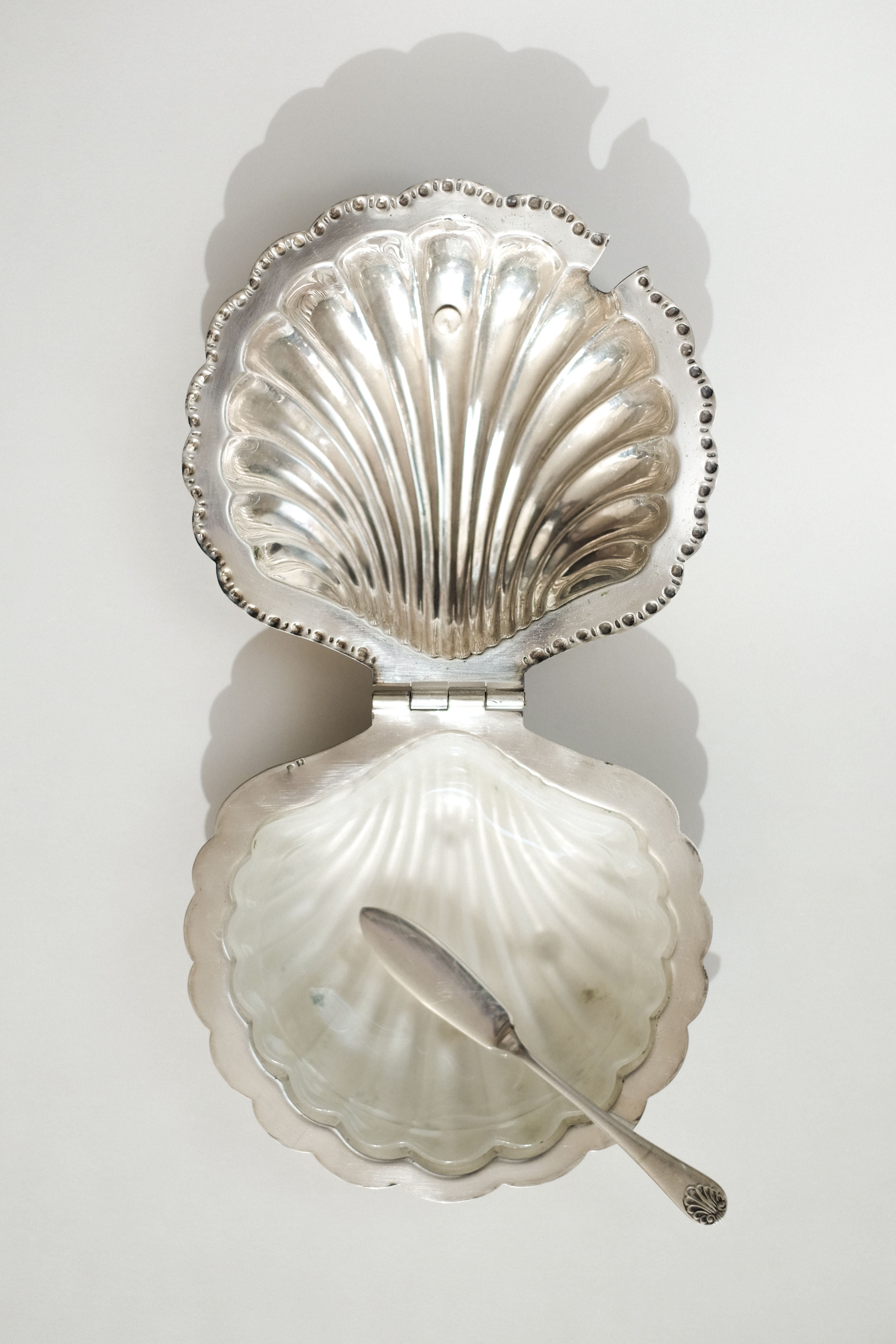 Shell Shaped Butter Dish
