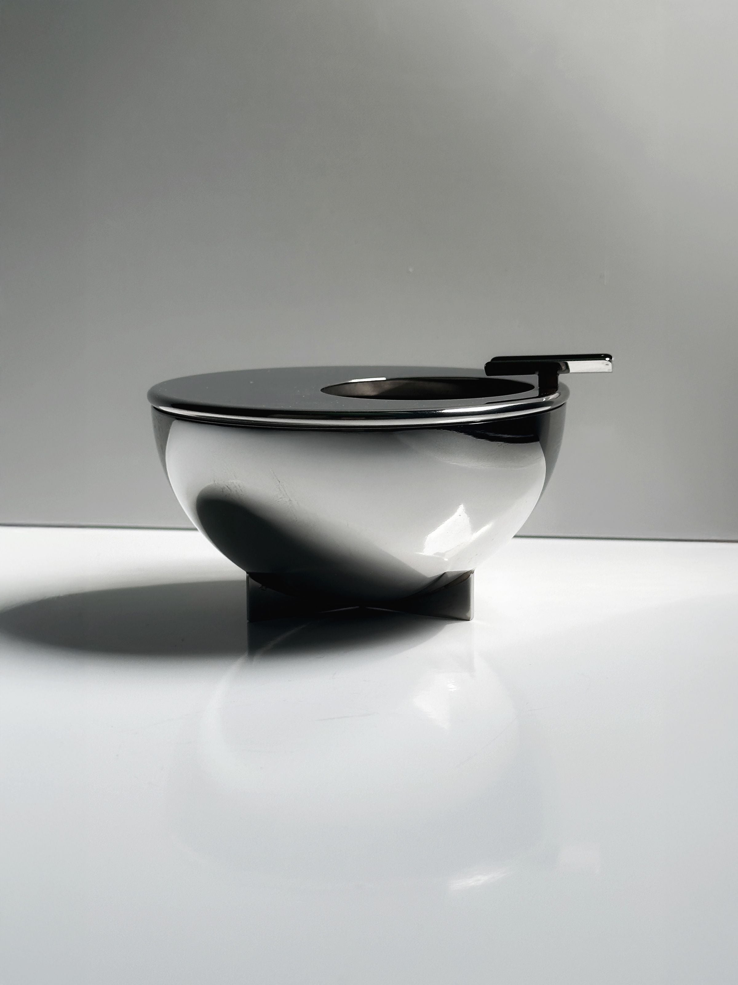 Bauhaus Ashtray by Marianne Brandt  by Alessi