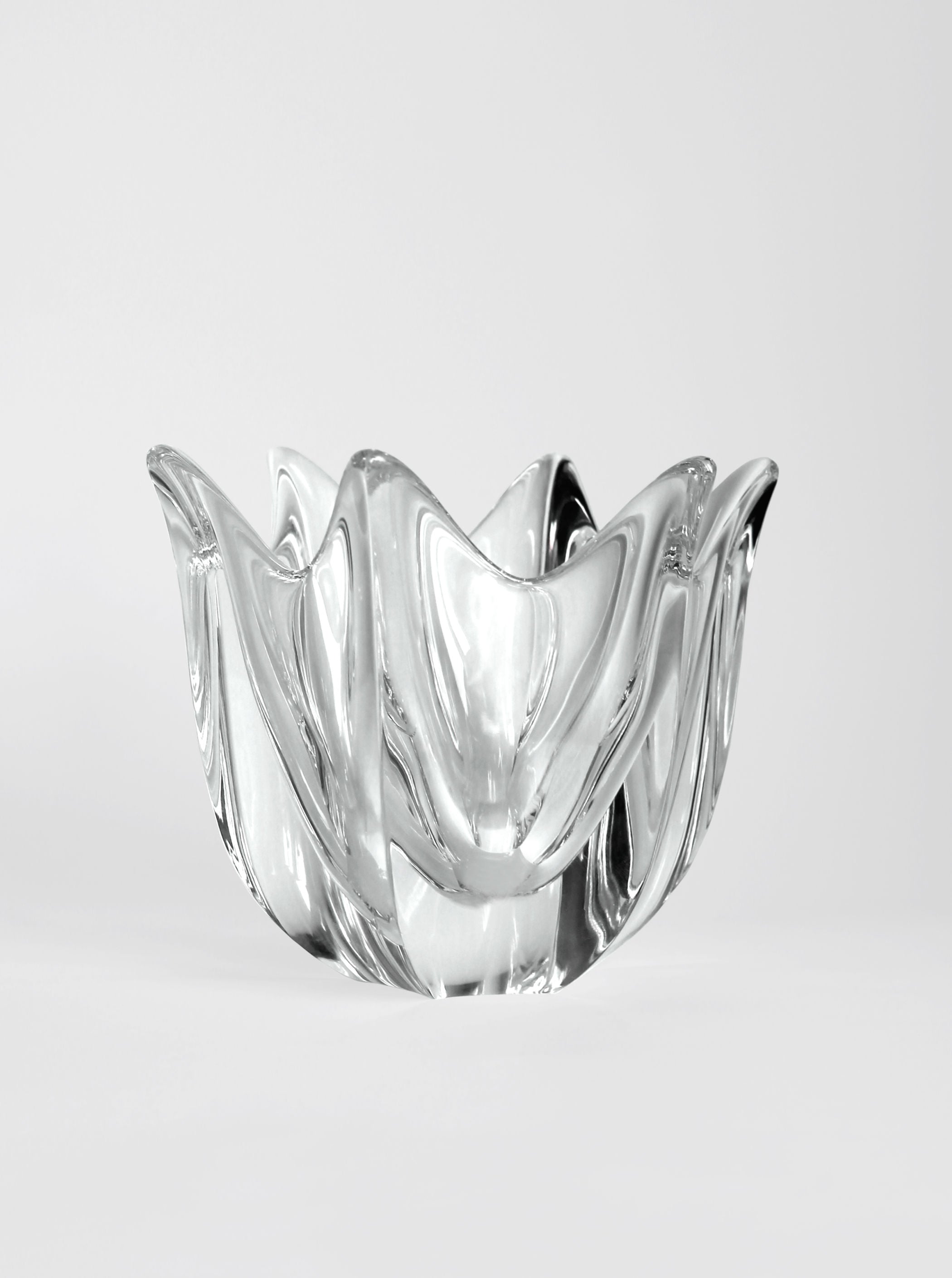 Jan Johansson Clear Crystal "Belle" Bowl