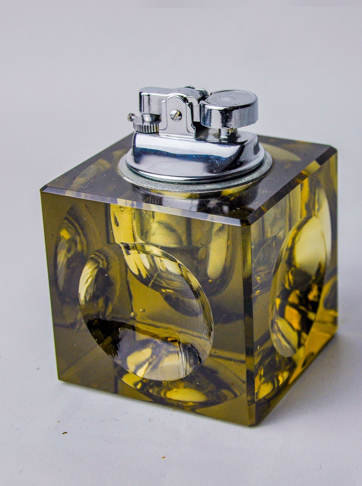 Ice Cube Lighter Antonio Imperatore Murano Glass