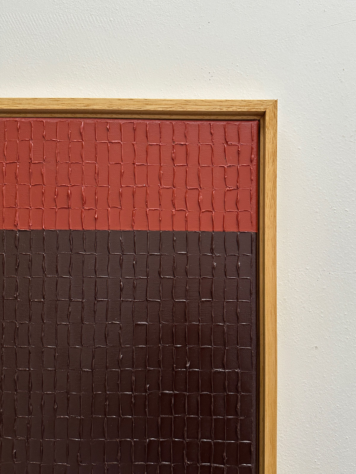 'Indian Red Mud' Painting 2/2