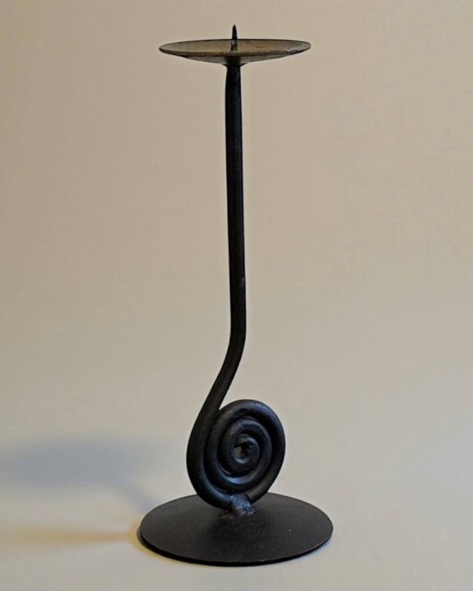 Iron Spiral Candle Holder