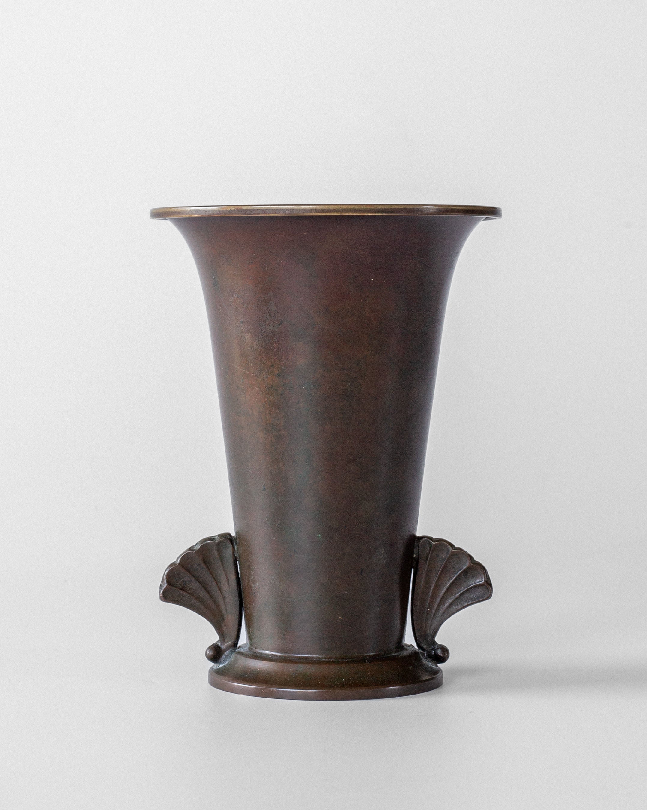 Danish Art Deco Bronze Vase, 1930s