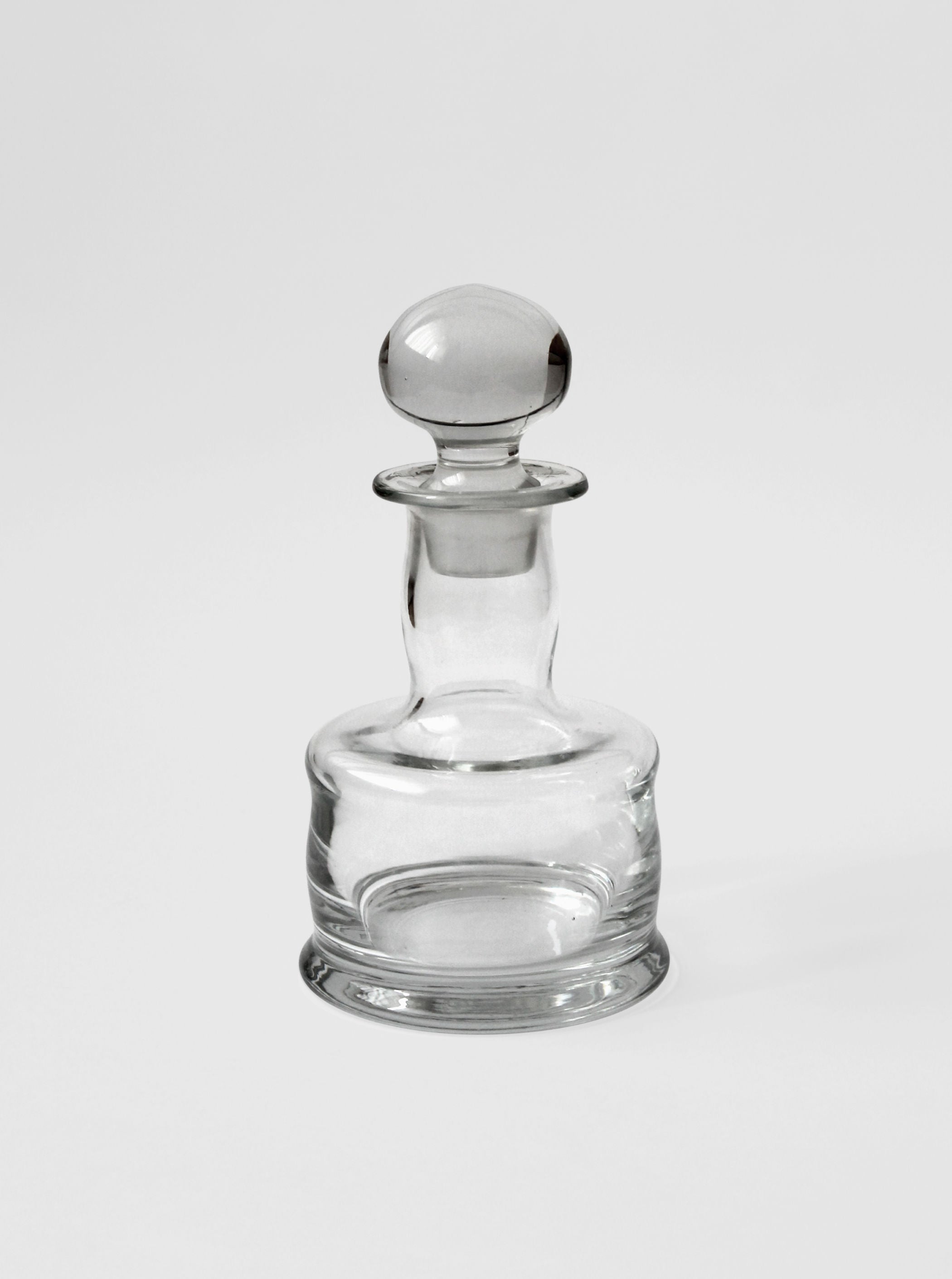 Clear Glass Mini Decanter