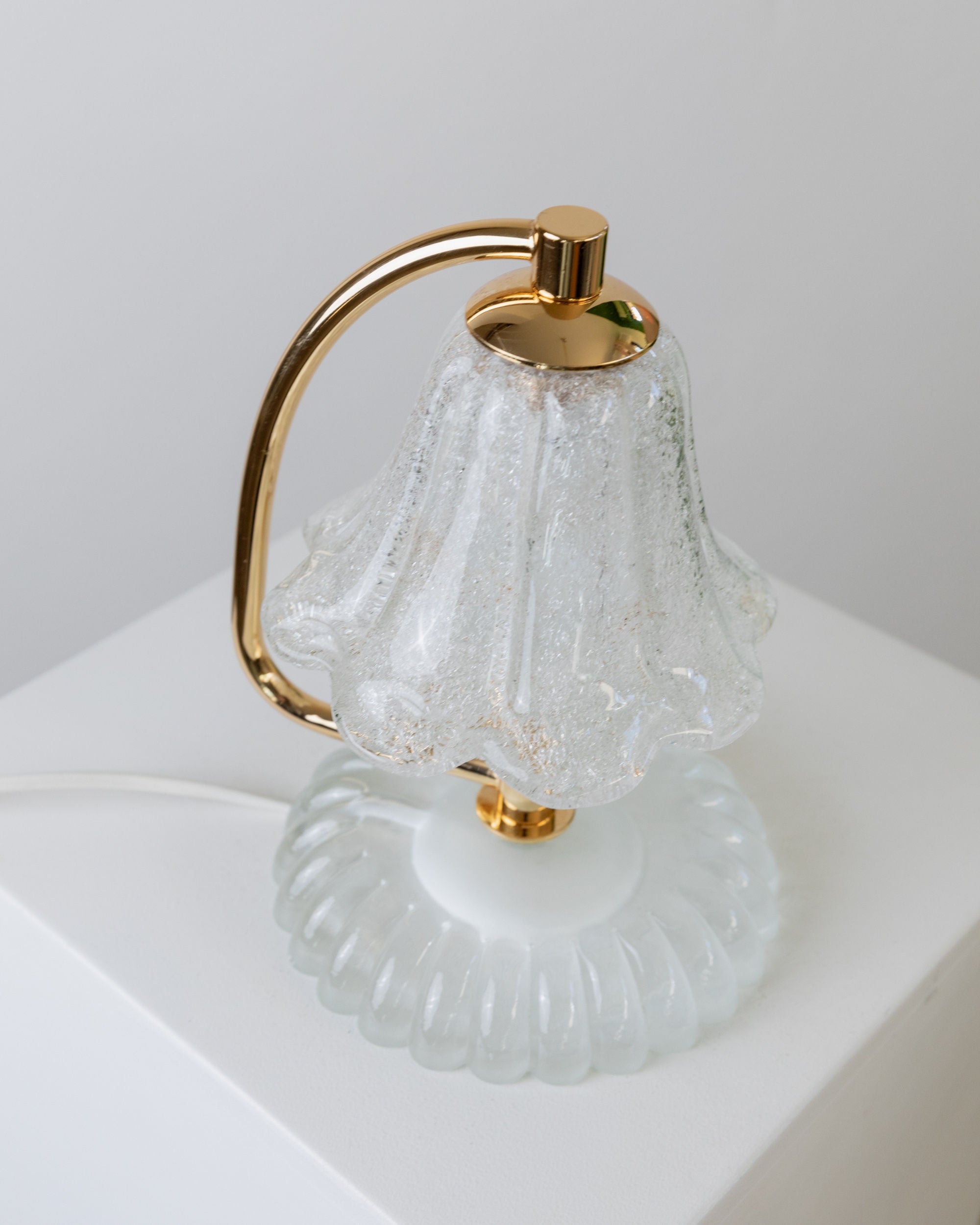 Murano Glass Table Lamp 1970s Italy