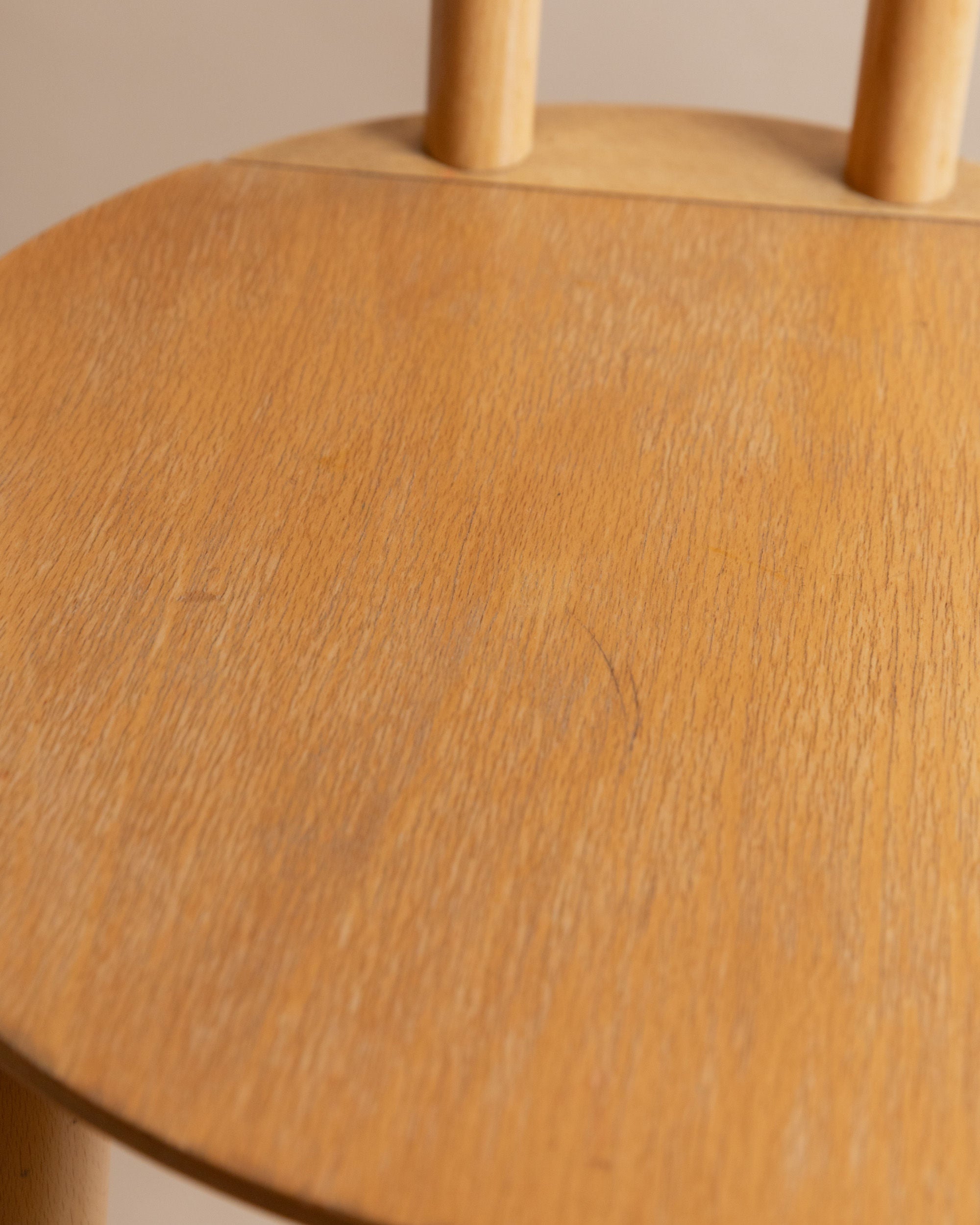 Wooden Chair, Italy 1980s