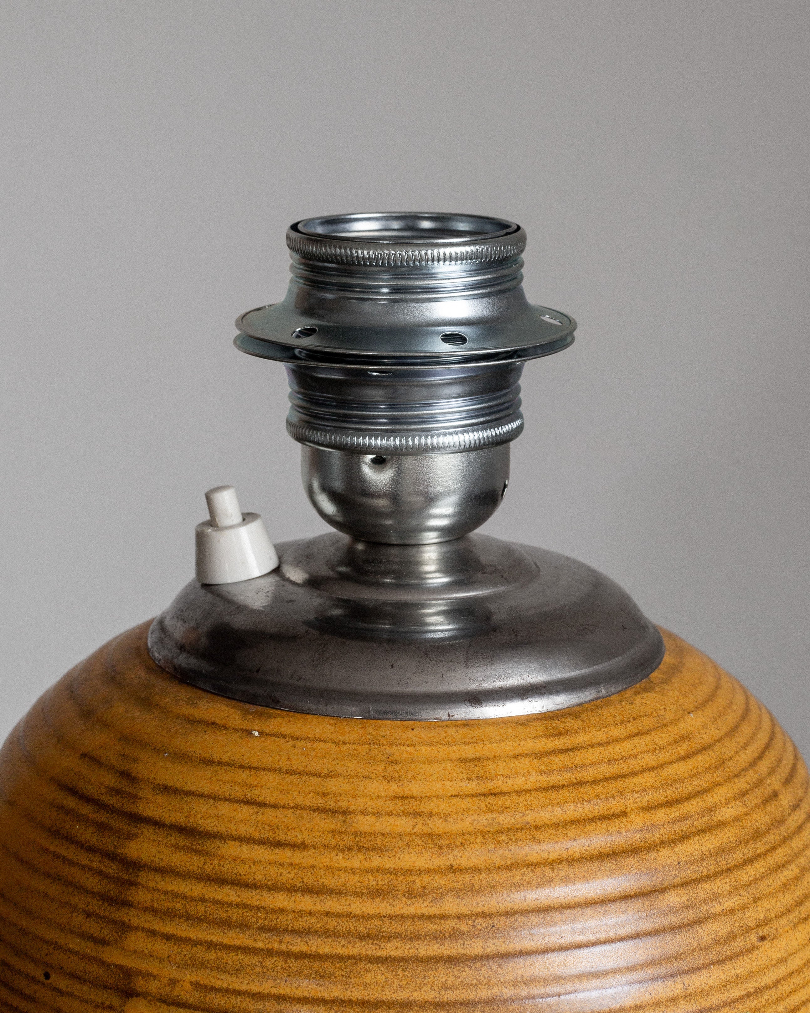 Ceramic Table Lamp, Sweden 1930s/40s by Spigel | The Oblist
