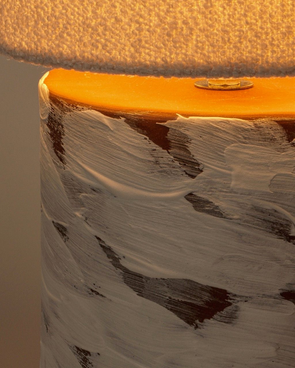 'White Wind' Ceramic Table Lamp