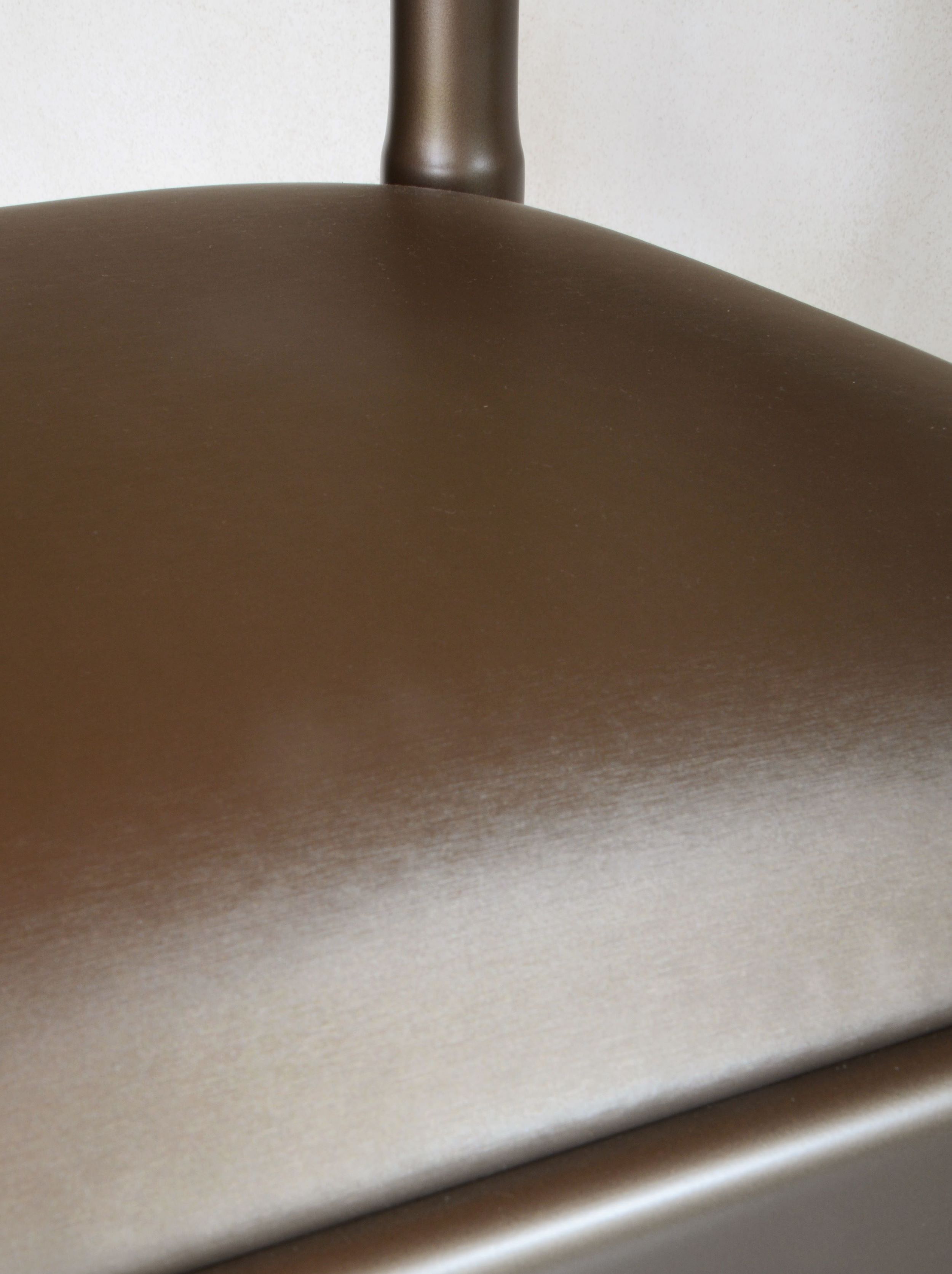 892 Carimate Chair by Vico Magistretti for Cassina, ca 1970 Bronzed